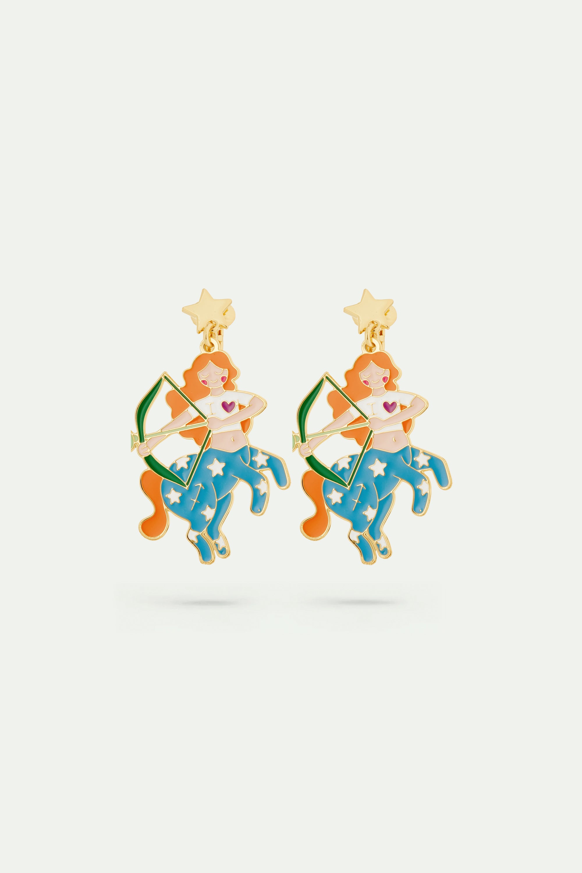 Sagittarius astrological sign earrings