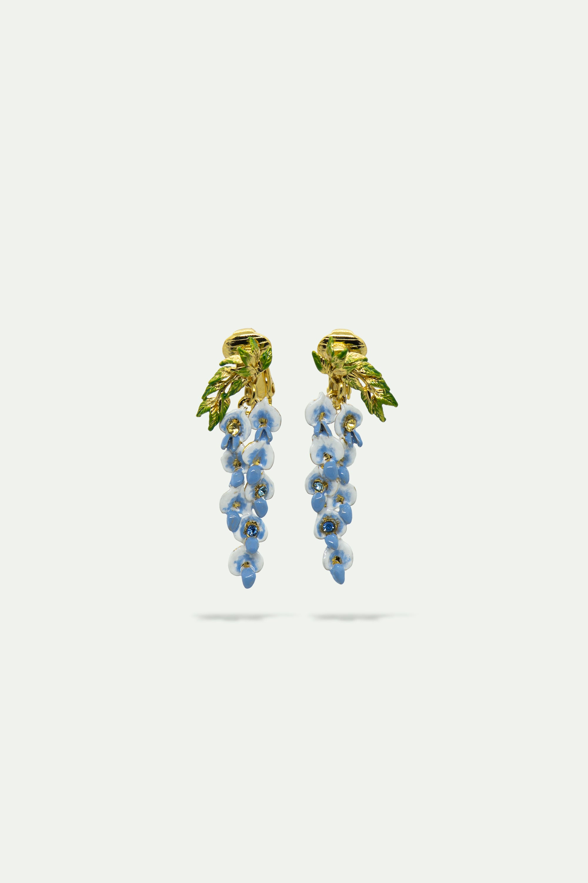 Clip Earrings À L'OMBRE DES FLEURS