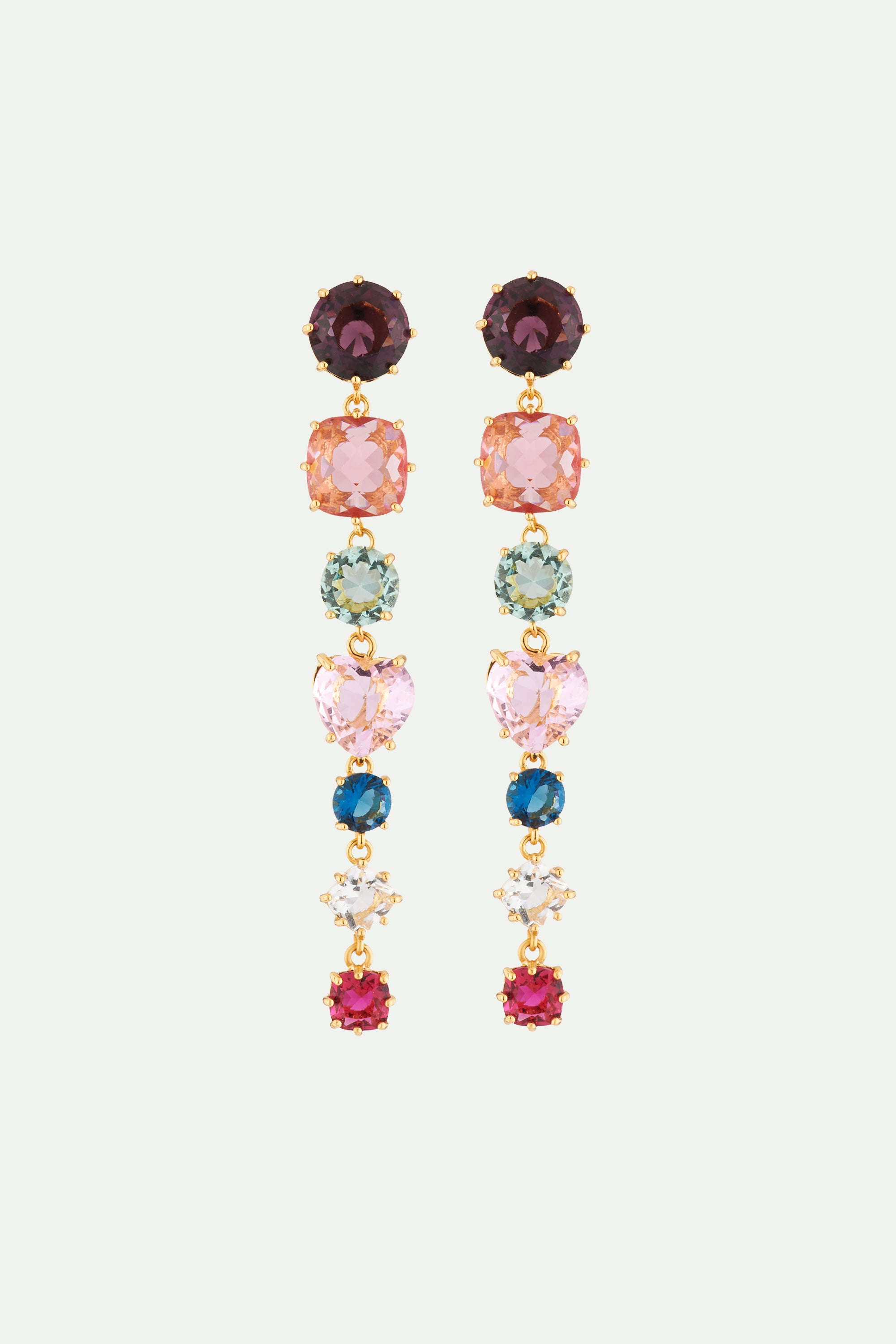 Post Earrings LA DIAMANTINE TUTTI FRUTTI