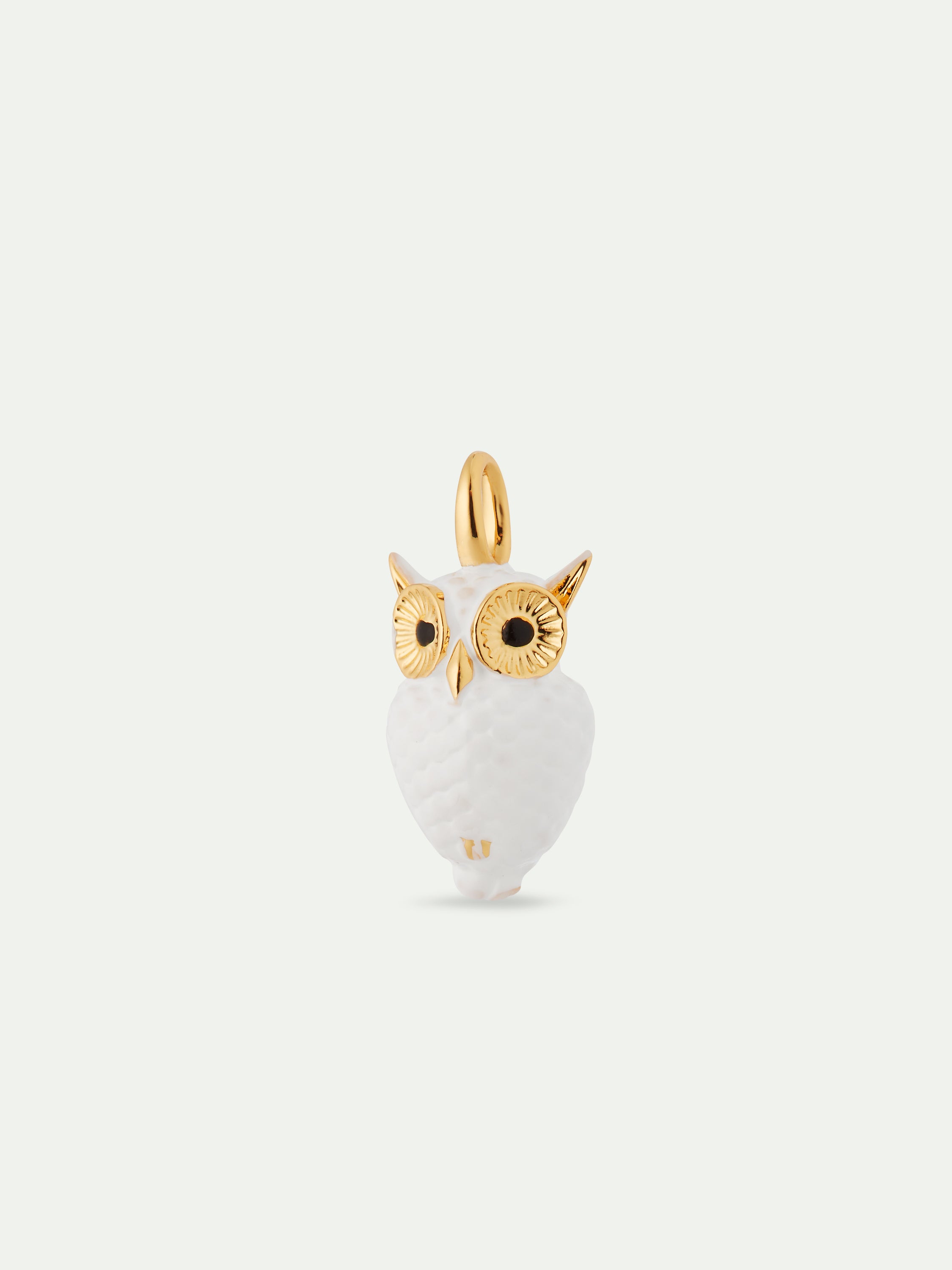 White owl charm