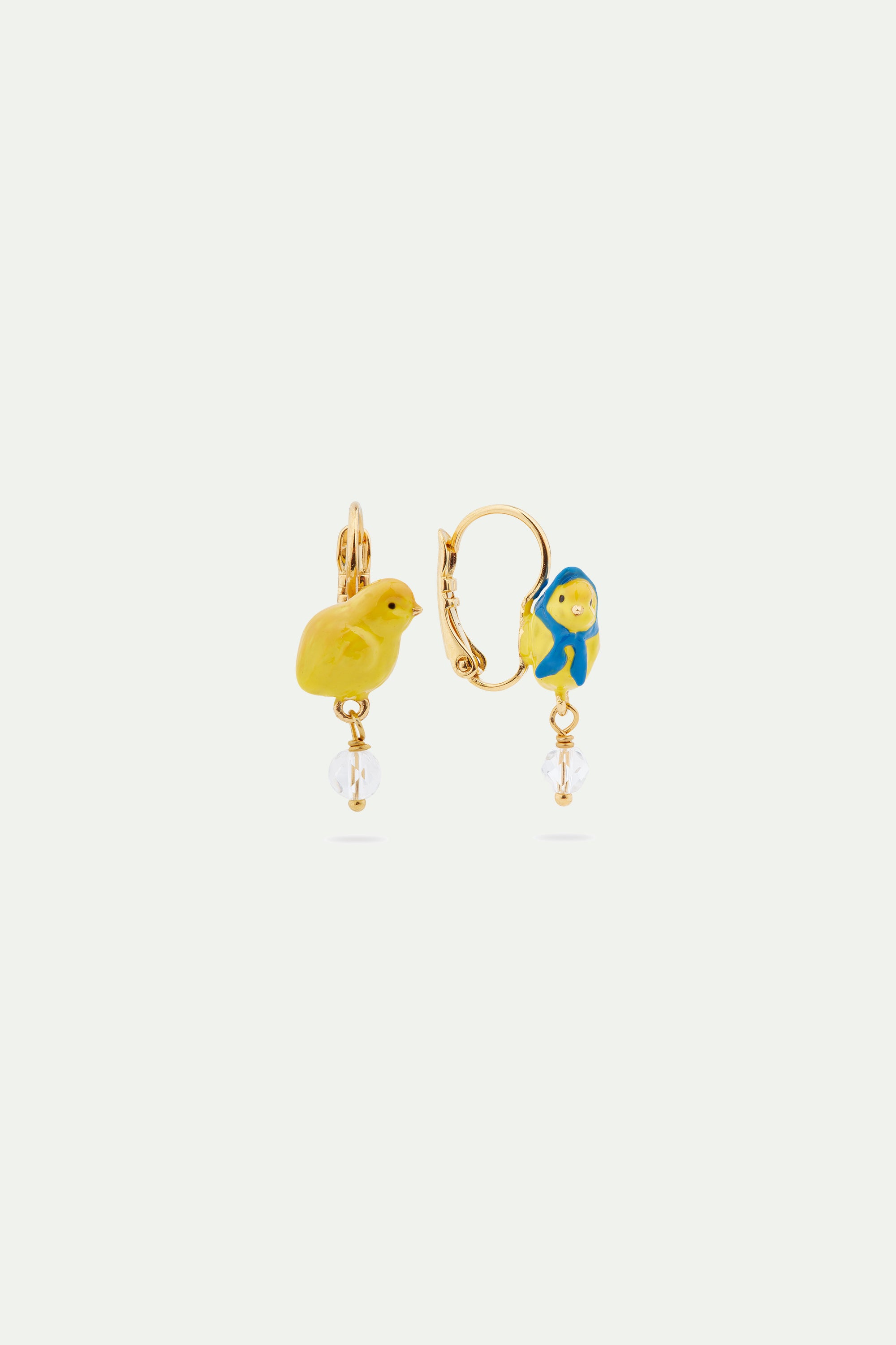 Easter chick sleeper earrings