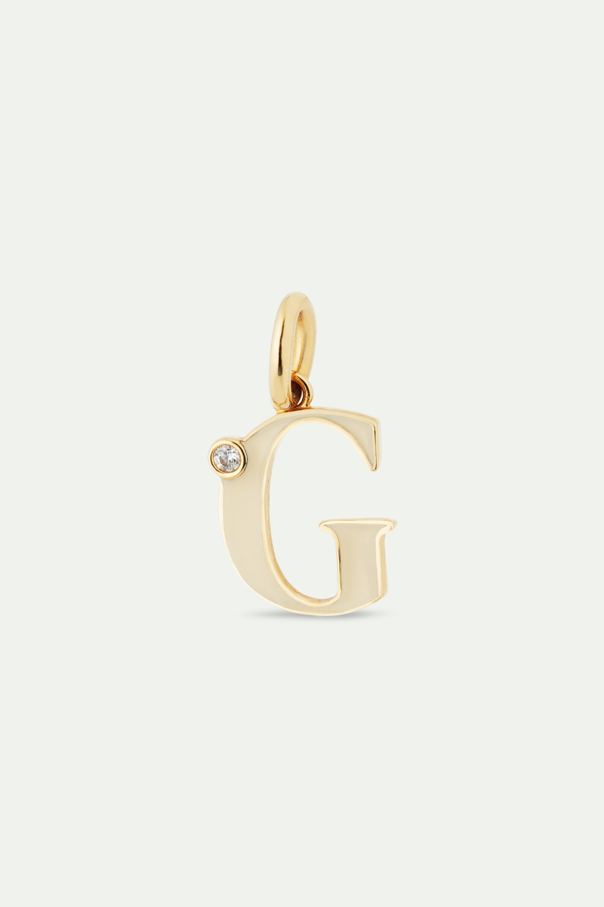 Letter G pendant necklace