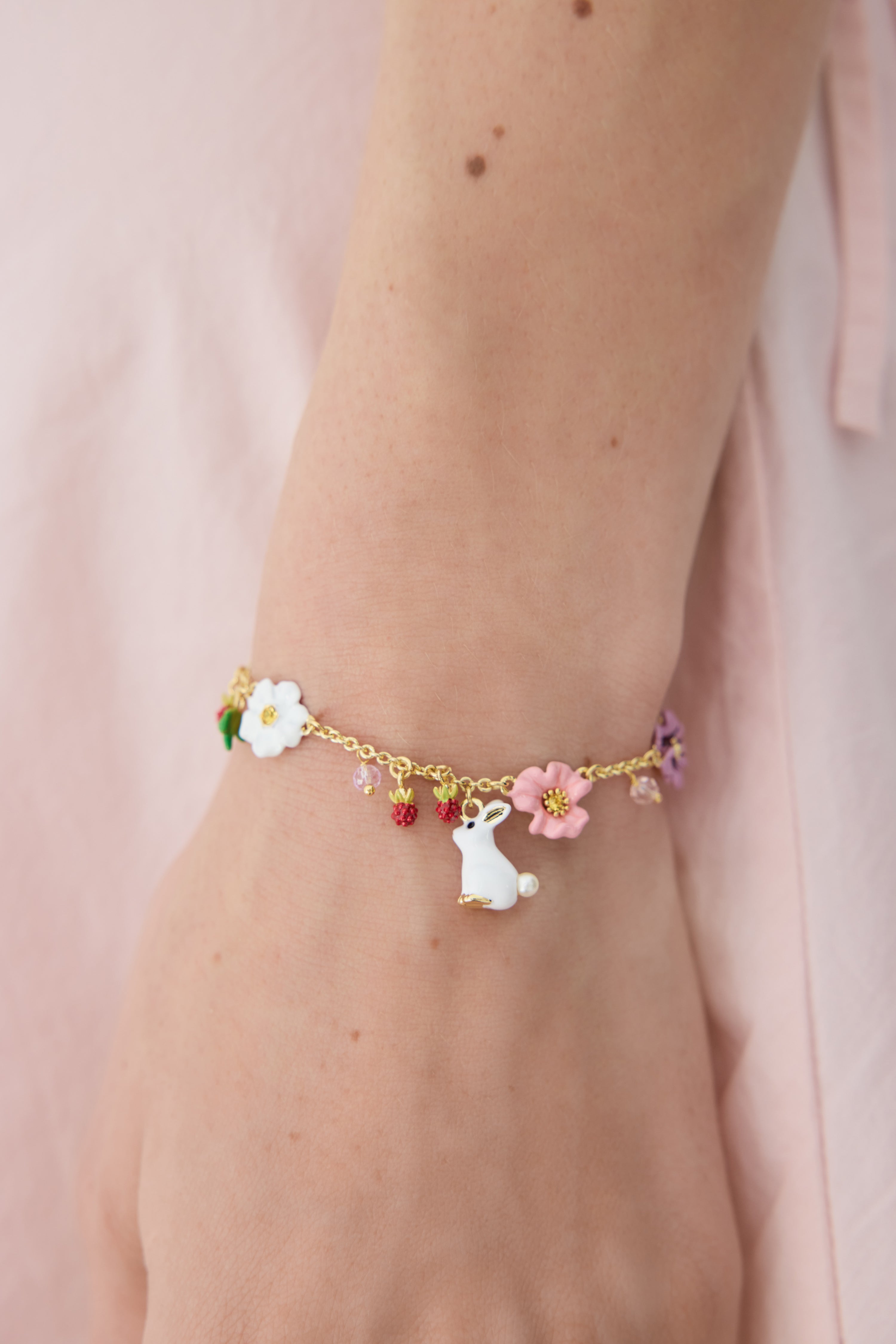 Enchanted Encounters Rabbit Charms Bracelet