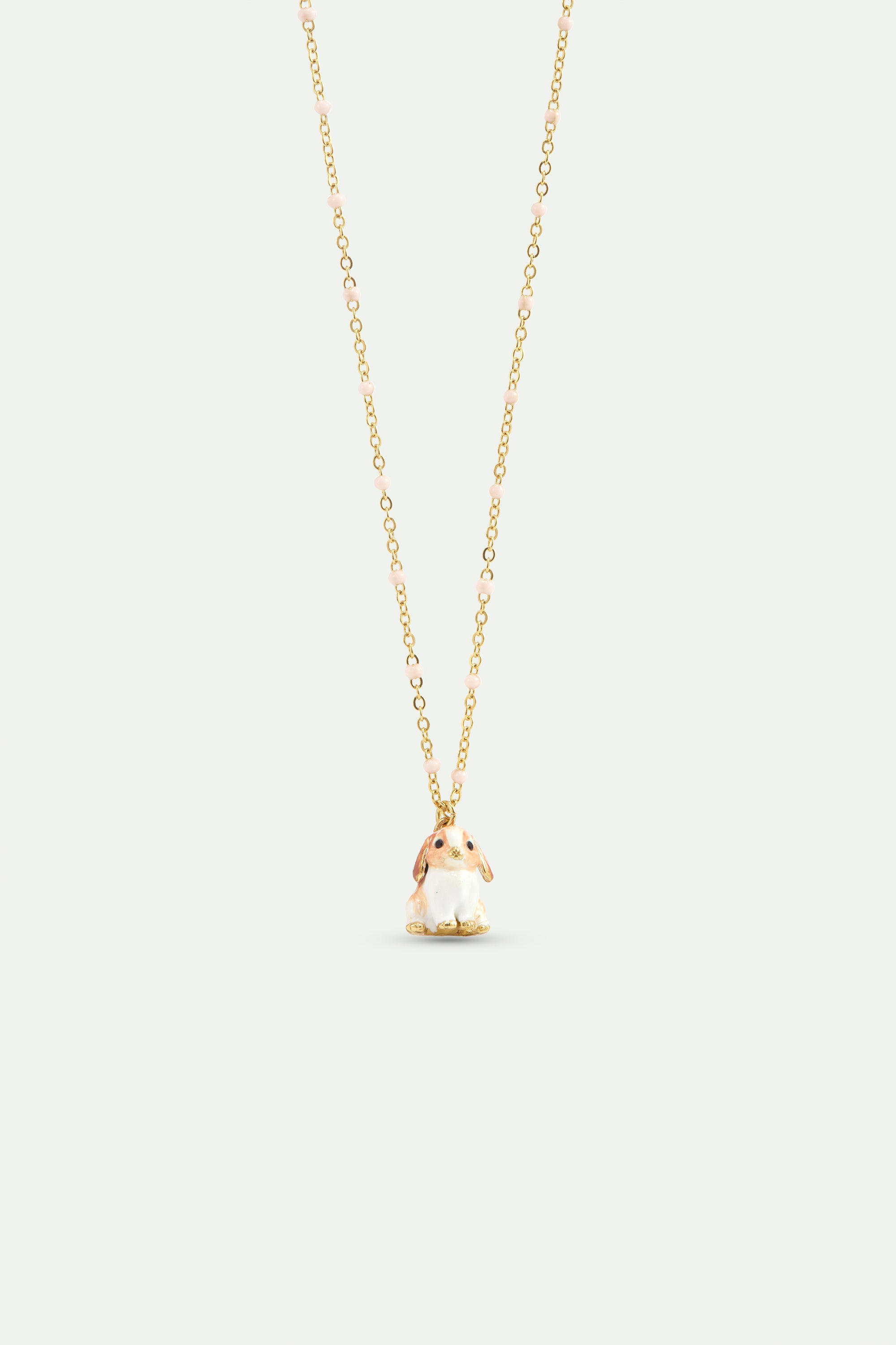 Necklace rabbit LES NEREIDES LOVE ANIMALS