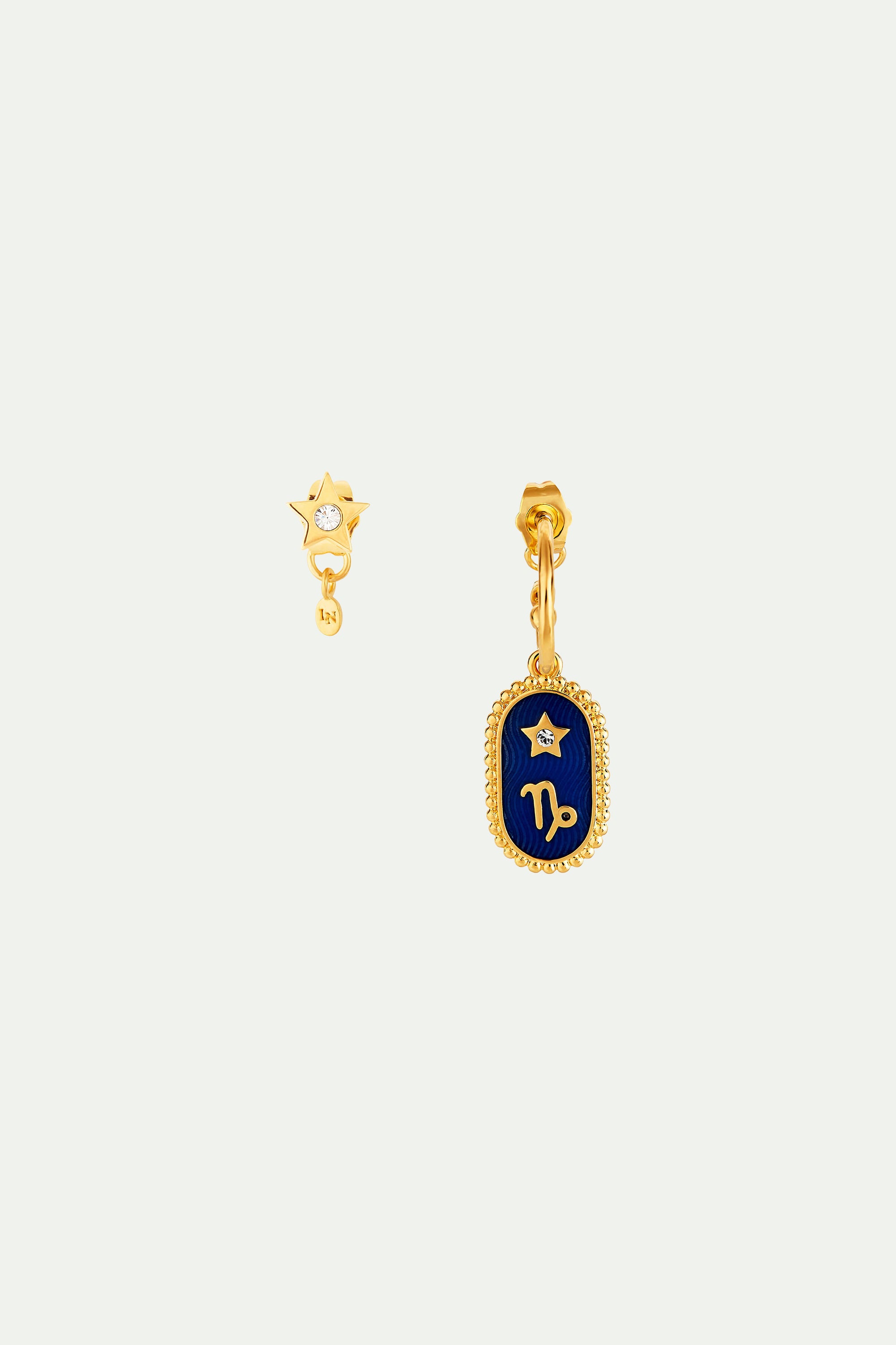 Capricorn Zodiac Sign Stud Earrings