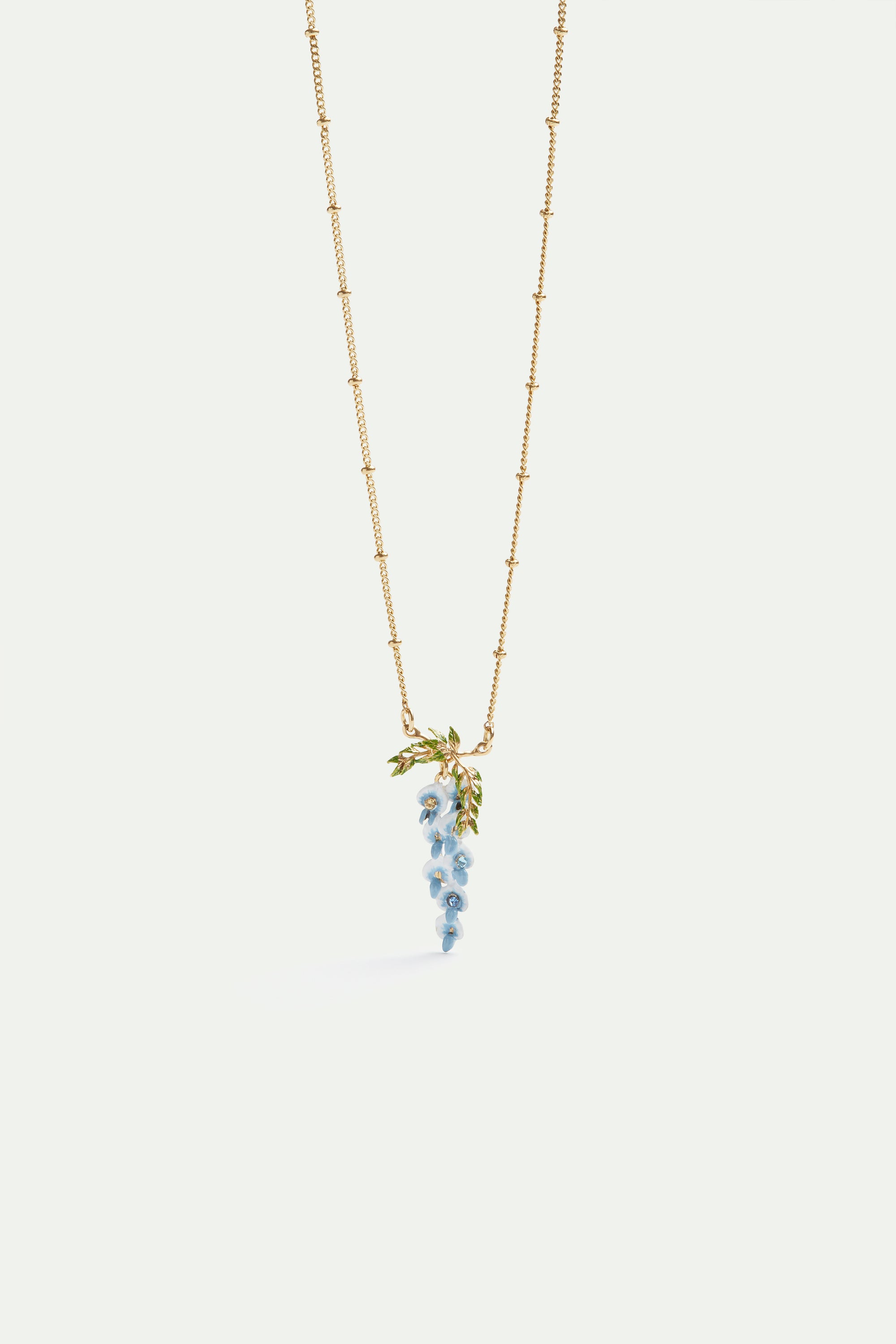 Wisteria pendant necklace