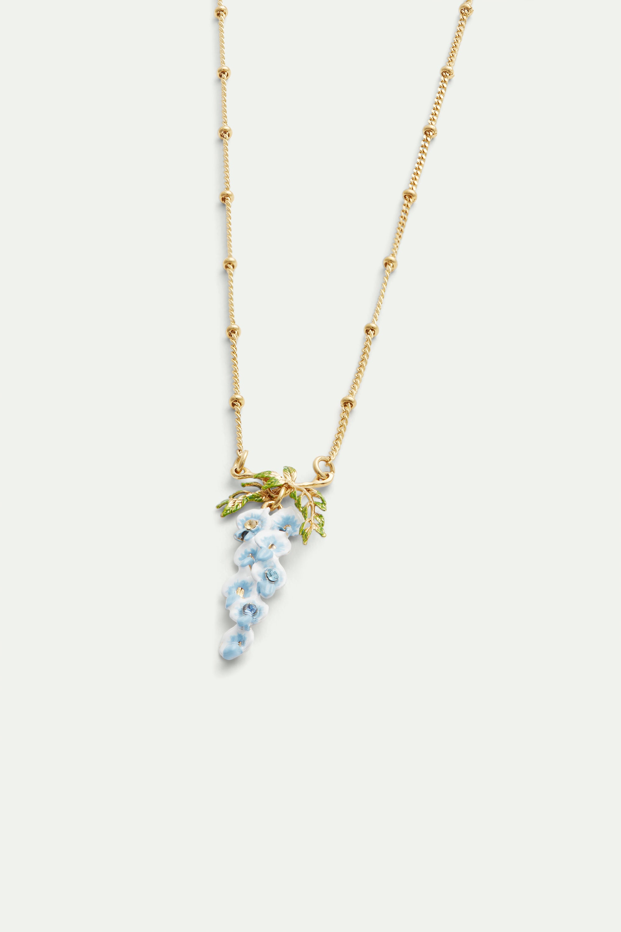 Wisteria pendant necklace