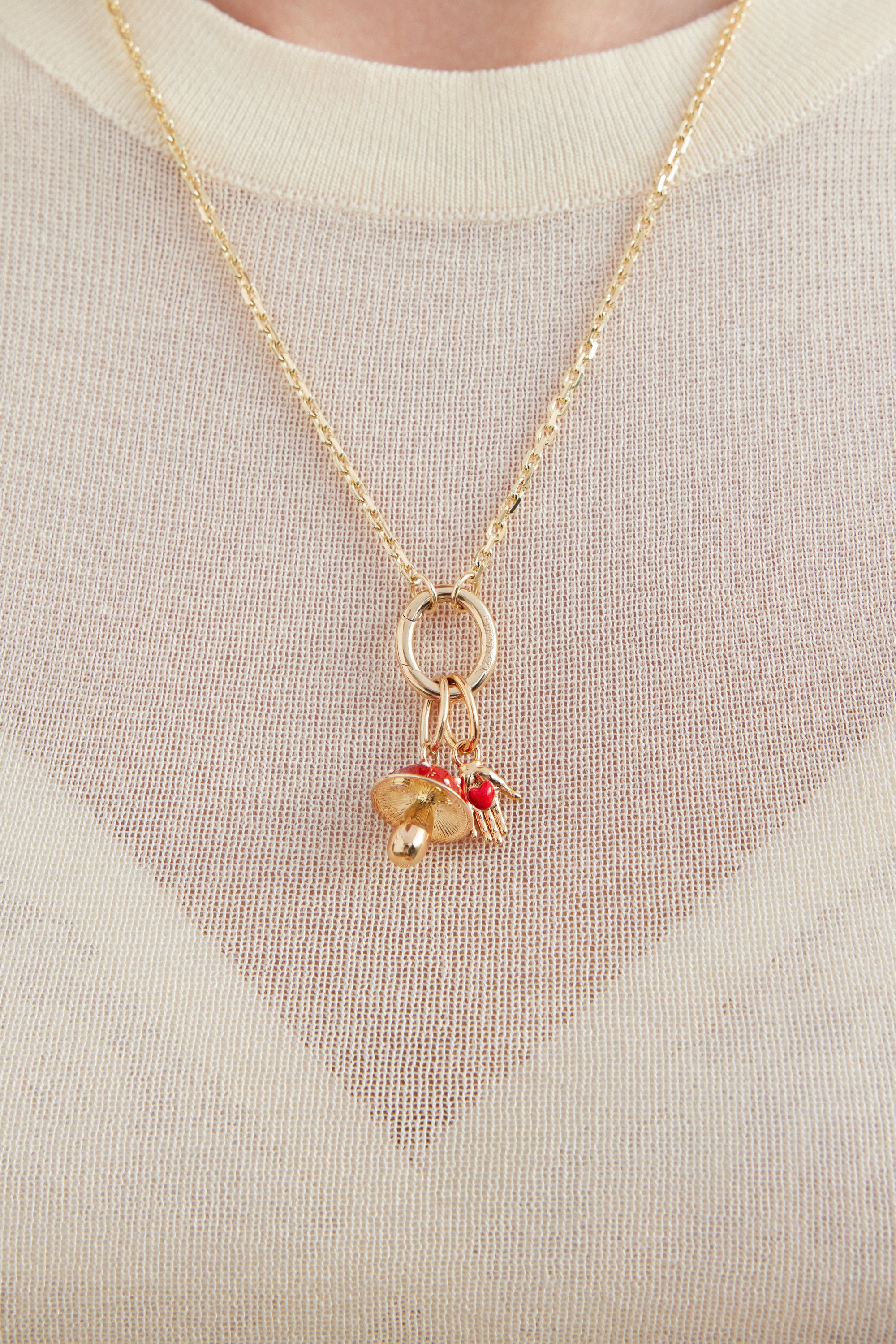 Hand on Heart Pendant, Selflessness and Sincerity