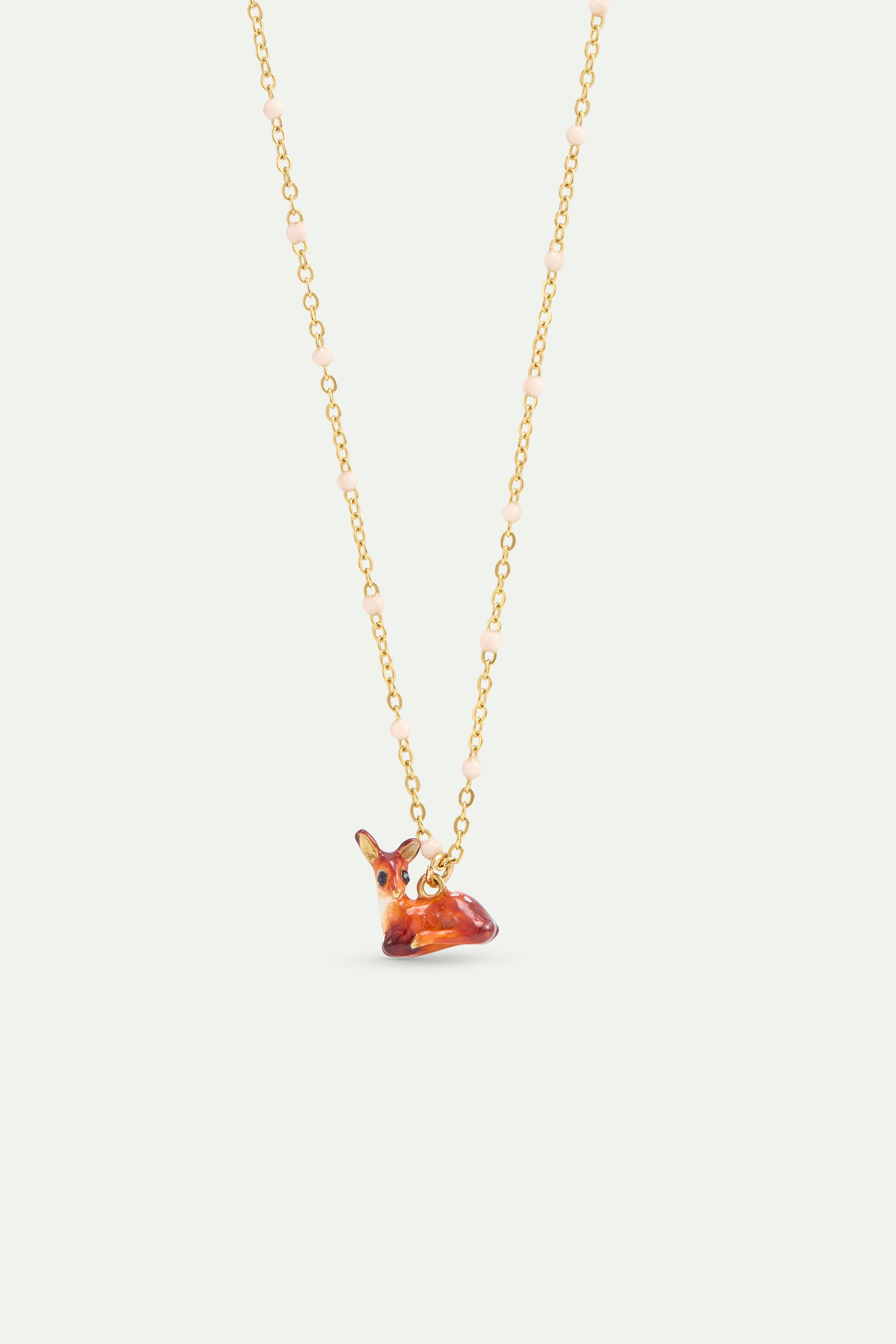 Necklace fawn LES NEREIDES LOVE ANIMALS