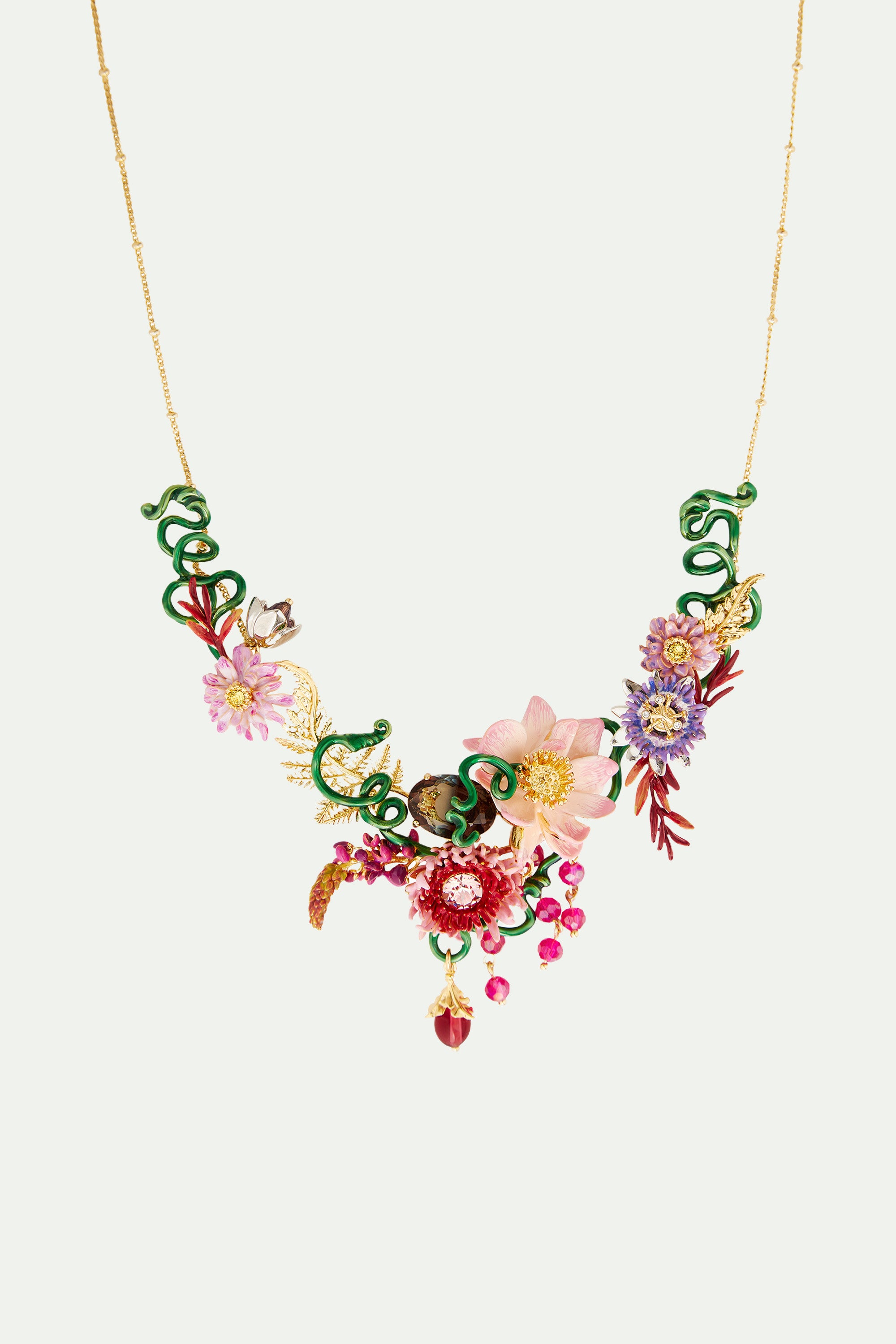 Interstellar Bouquet statement necklace