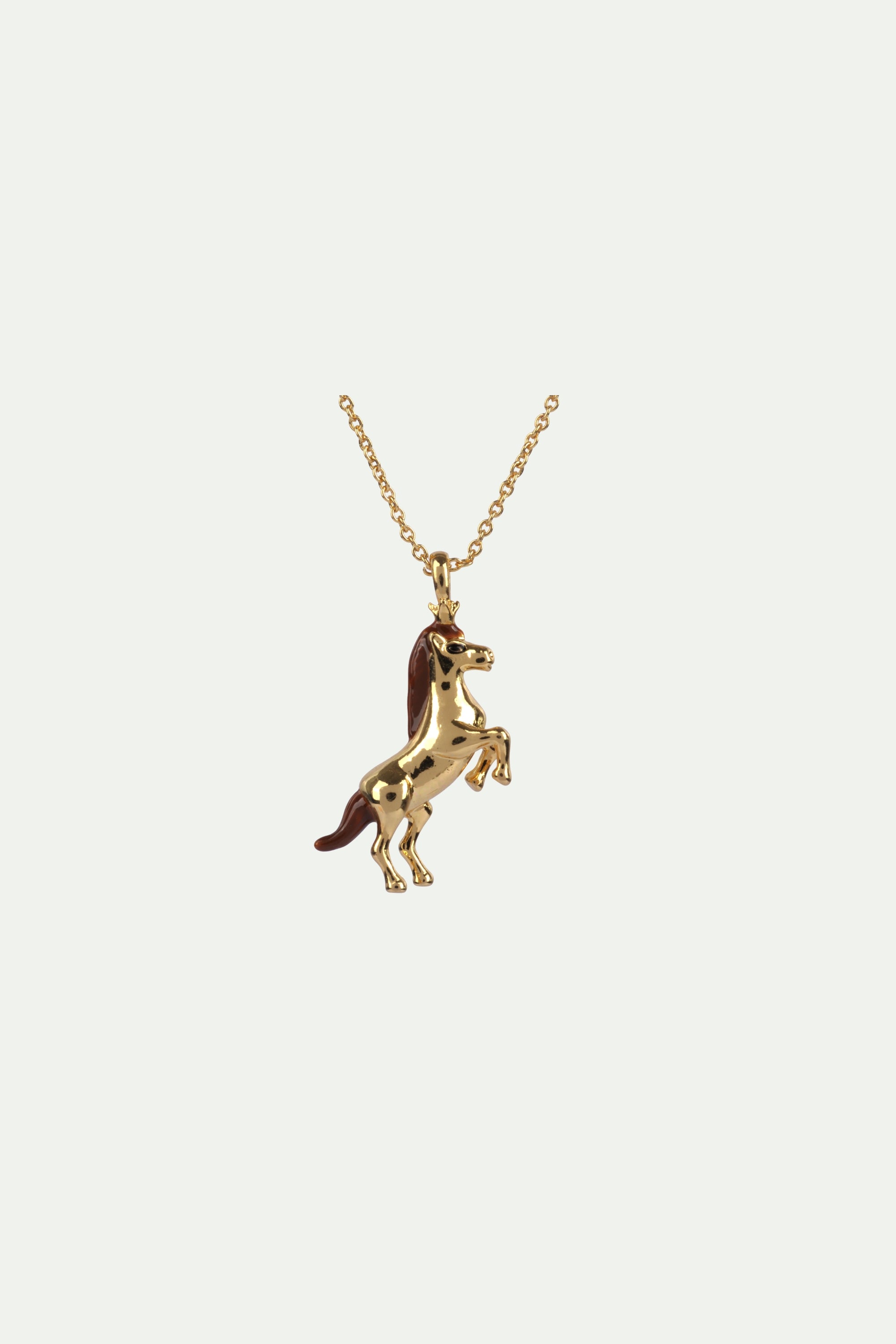 Necklace CNY 2014 gold horse