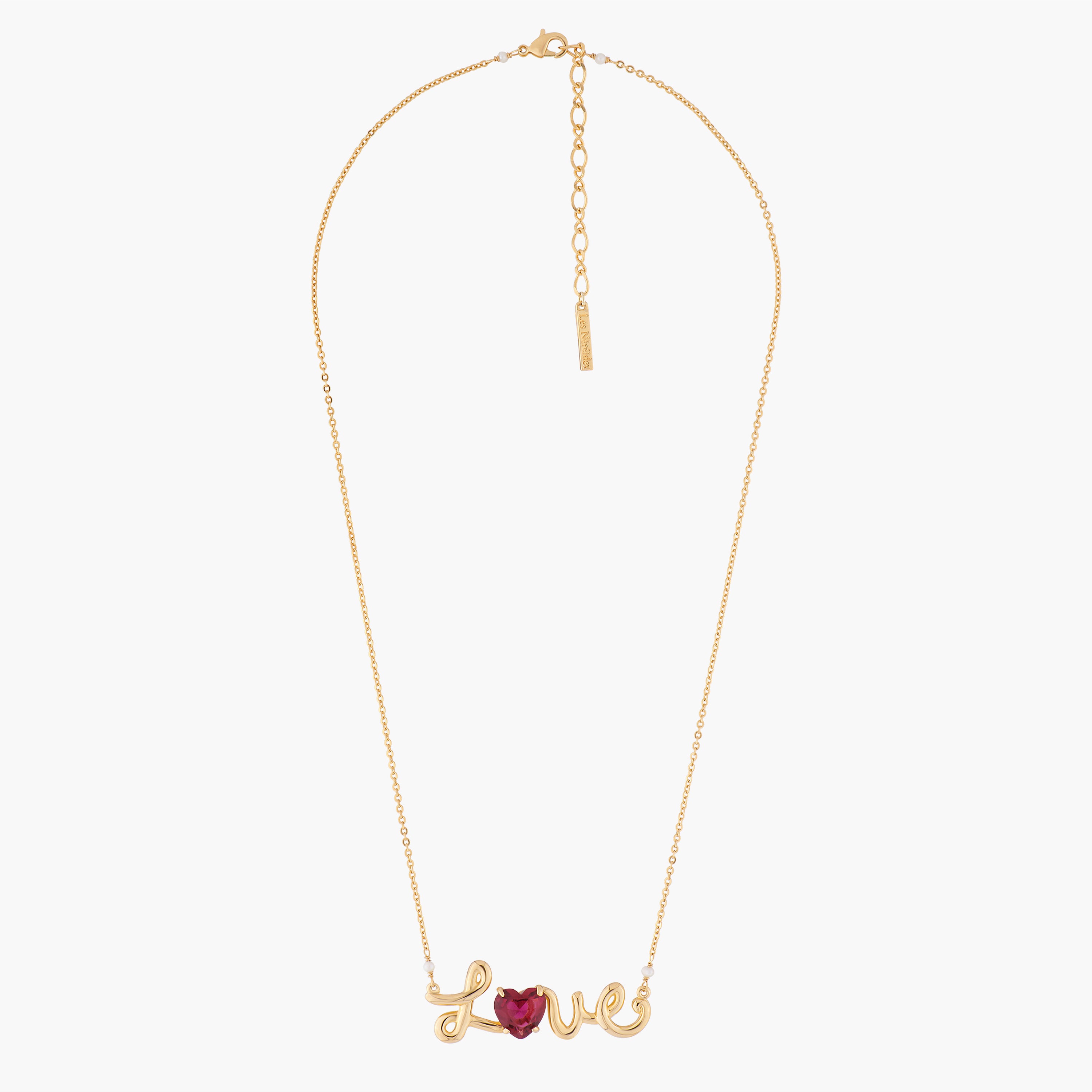 Les Néréides Loves Animals LOVE Pendant Necklace