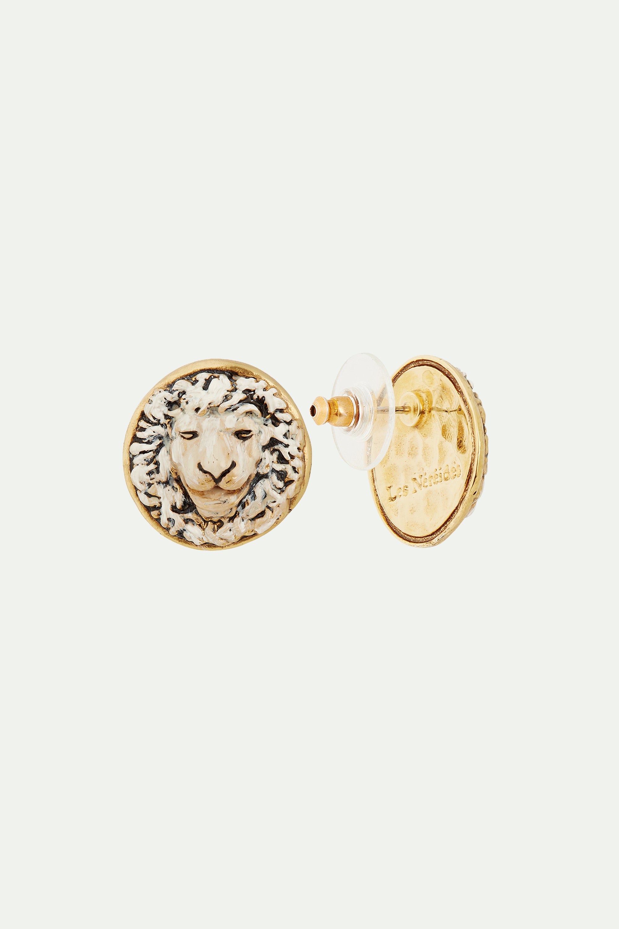 Lion of Saint Mark post earrings