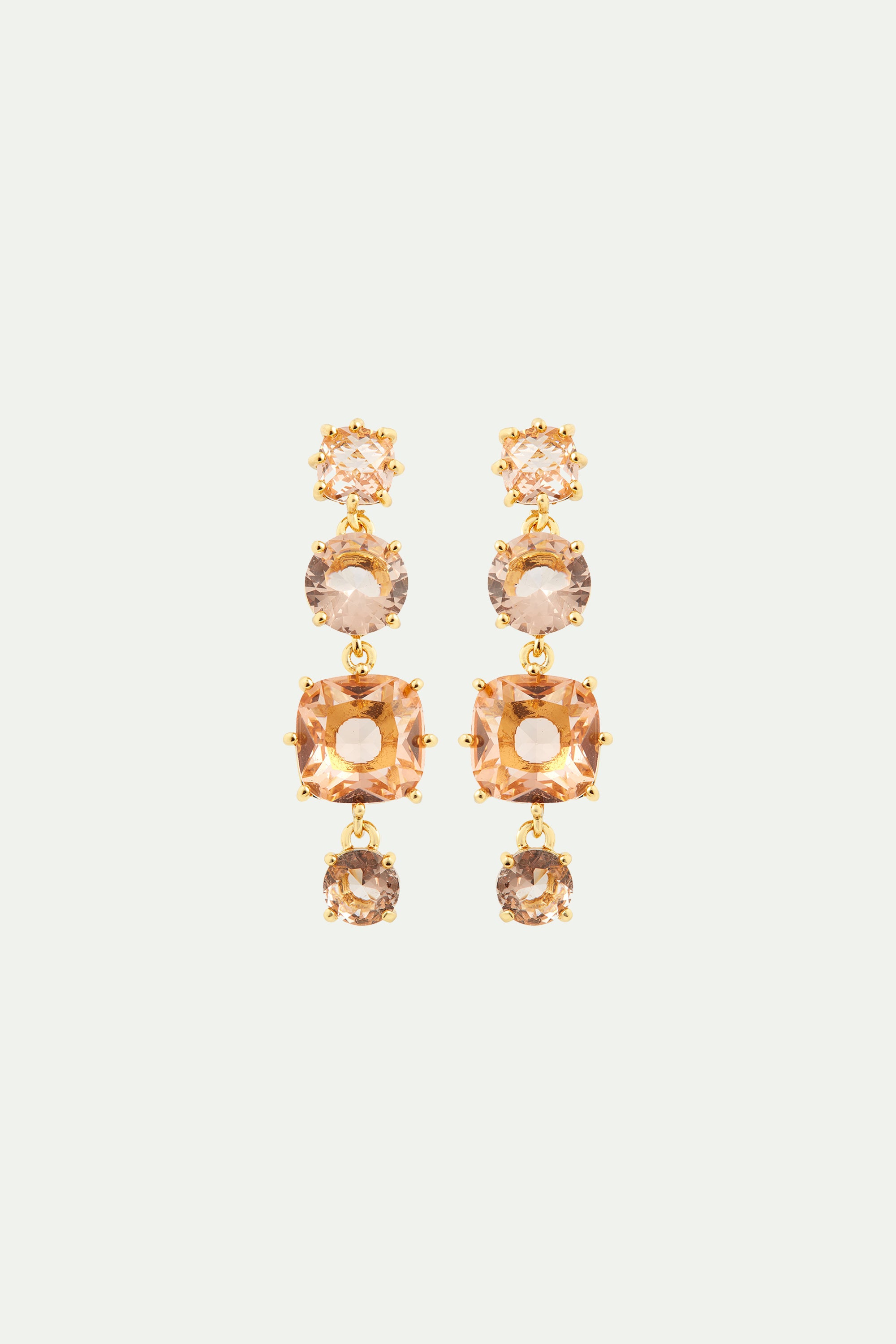 Post Earrings LA DIAMANTINE Fleurs des Poètes