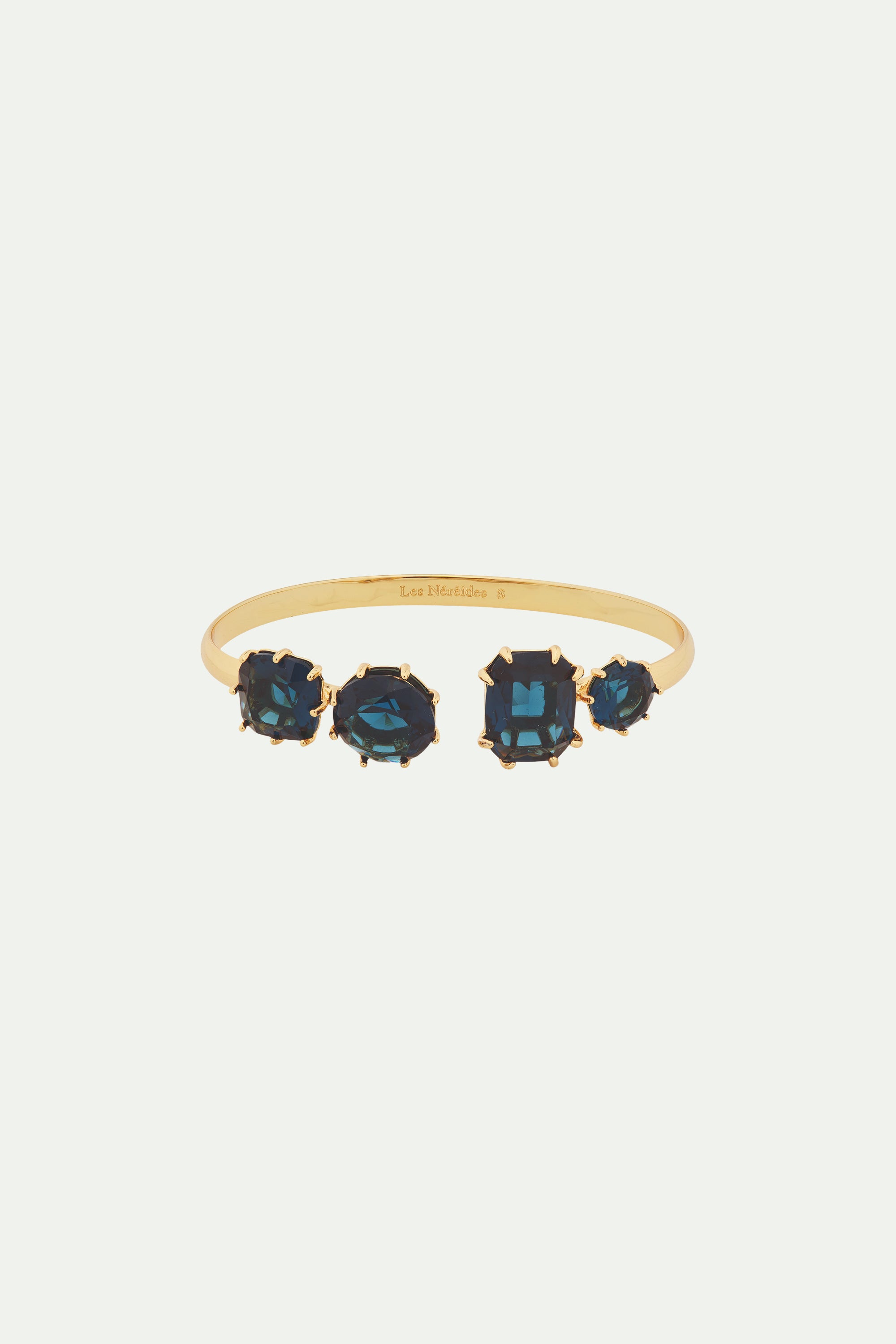 Cuff Bracelet LA DIAMANTINE Bleu Océan size S