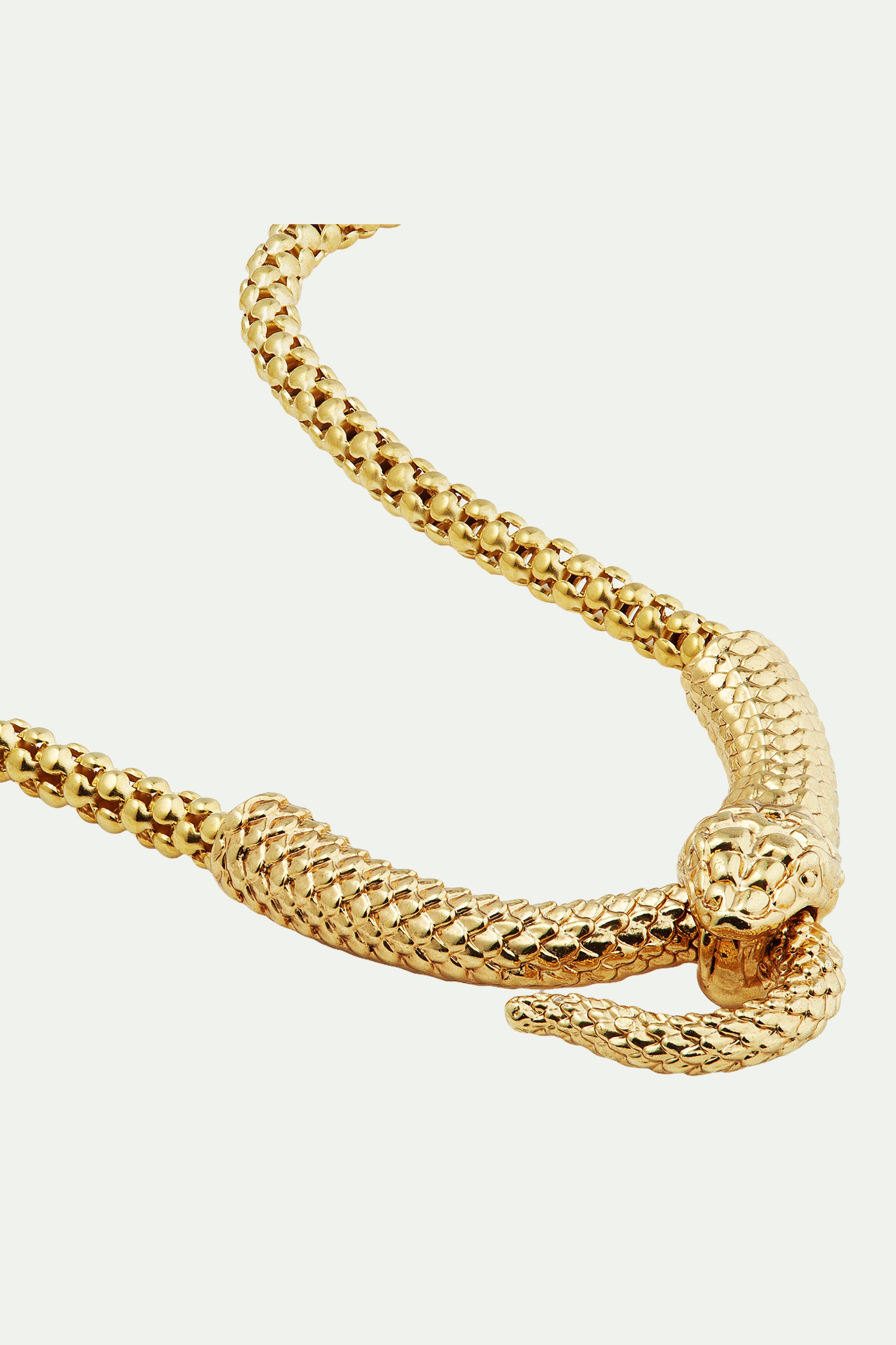 Egyptian cobra choker necklace