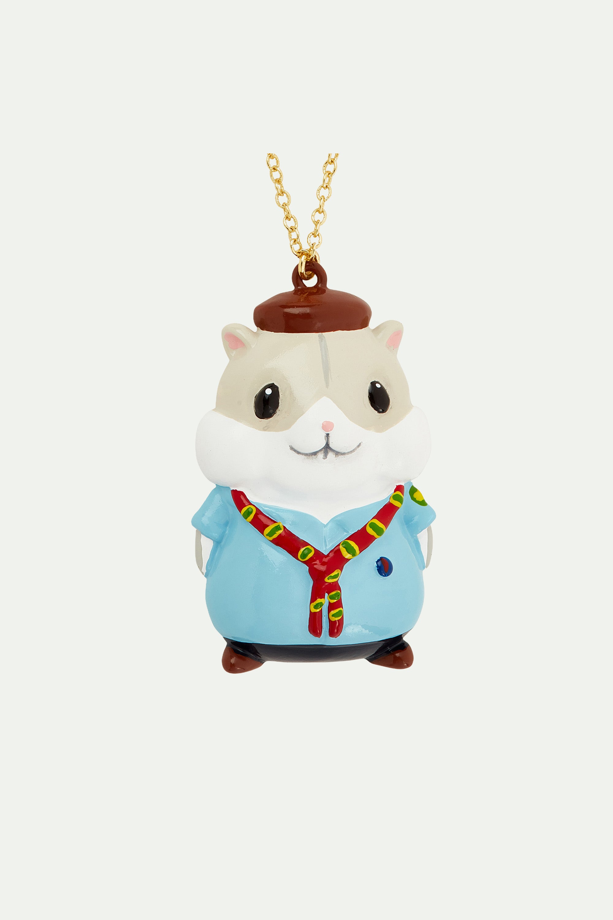 Scout hamster pendant necklace