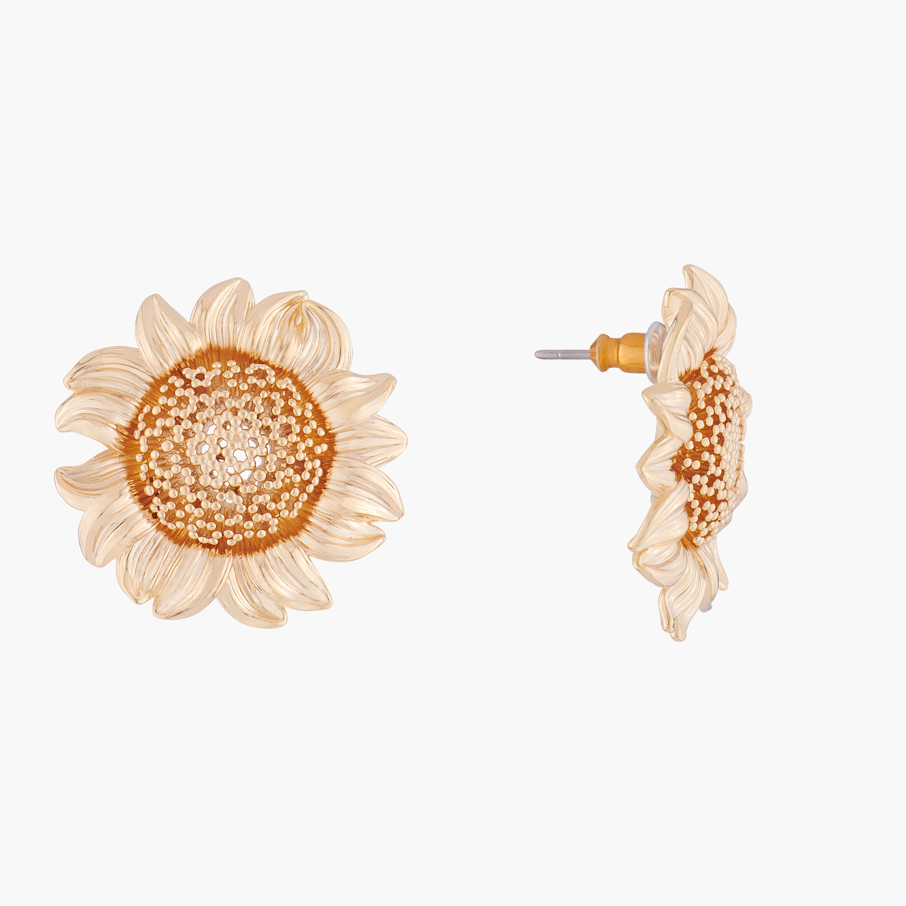 Sunflower earrings