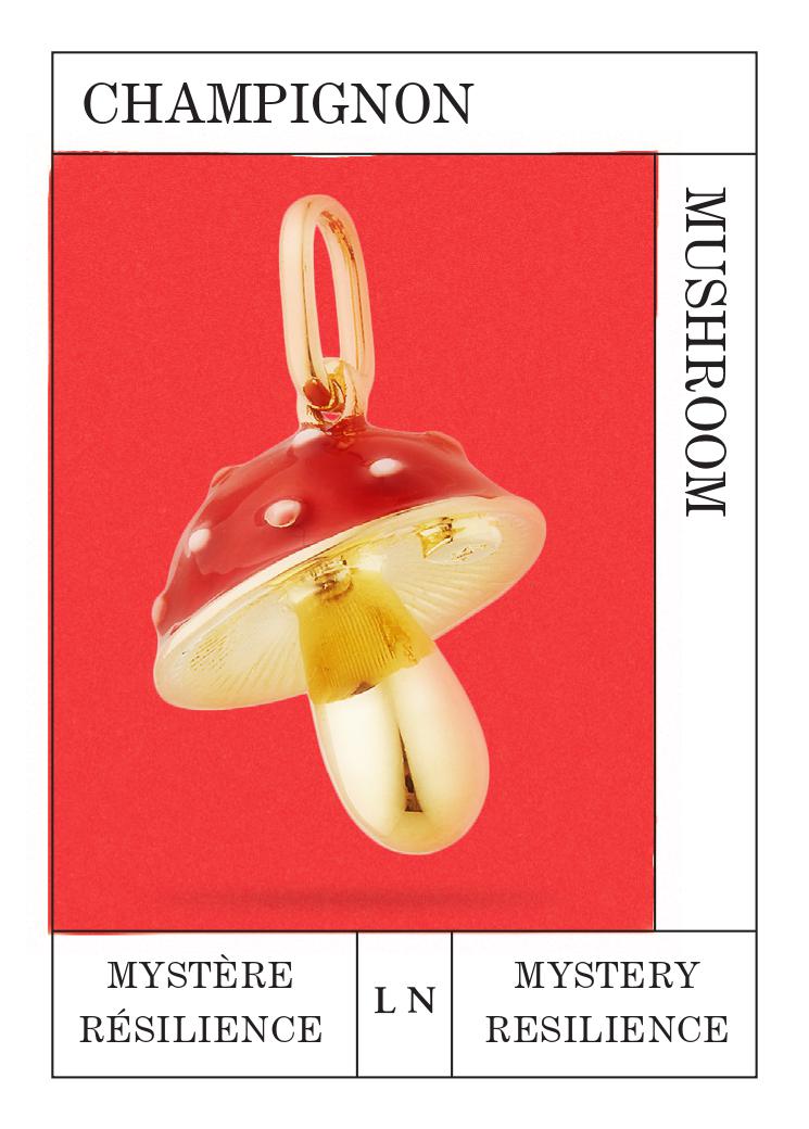 Mushroom pendant