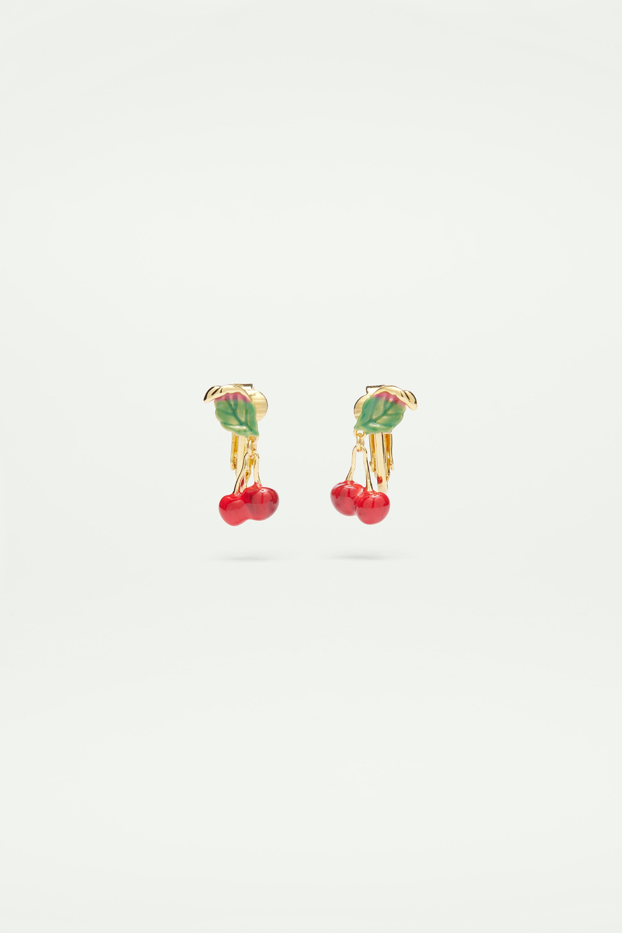 Small Cherries Clip-on Earrings