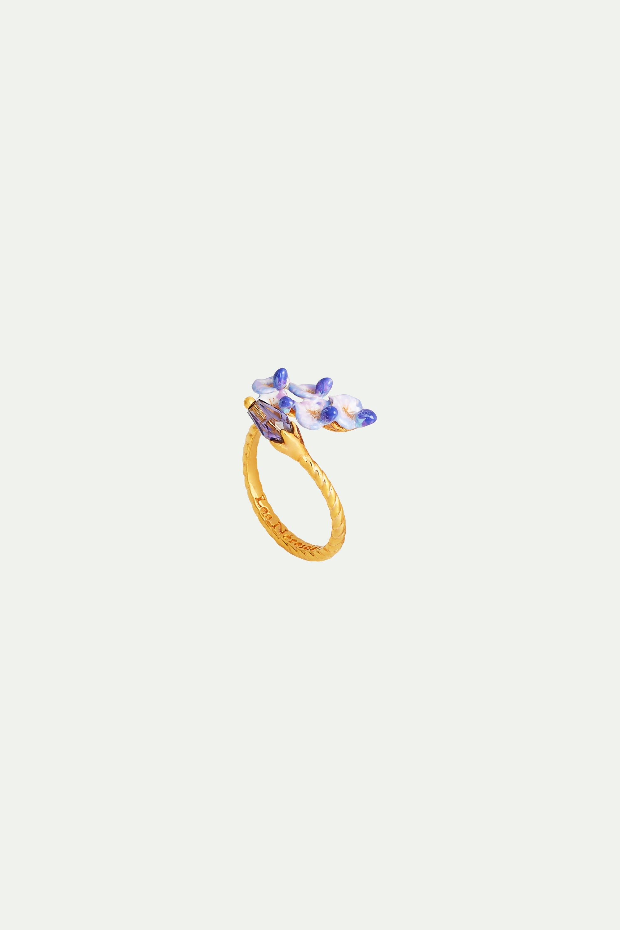 Wisteria Flower Adjustable Ring