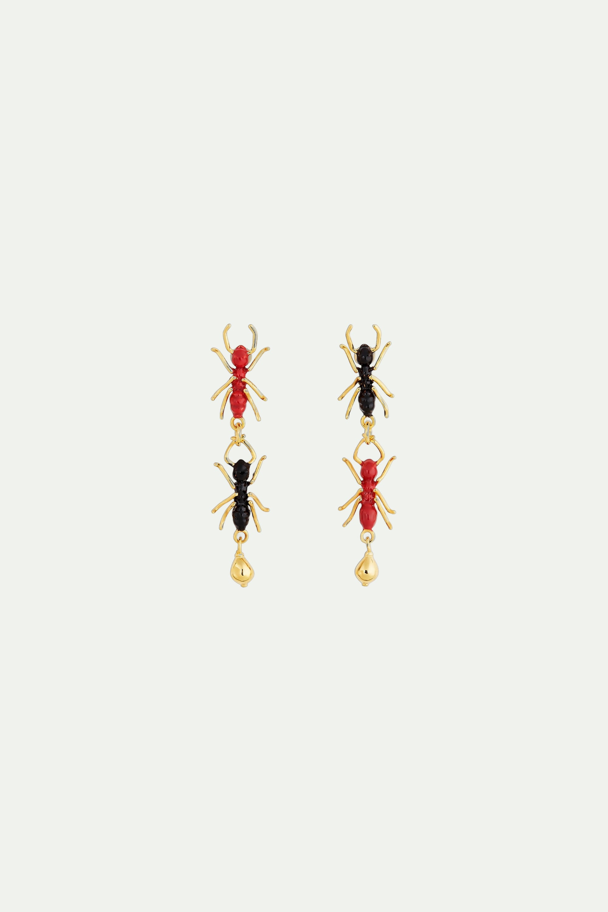 Ants post earrings