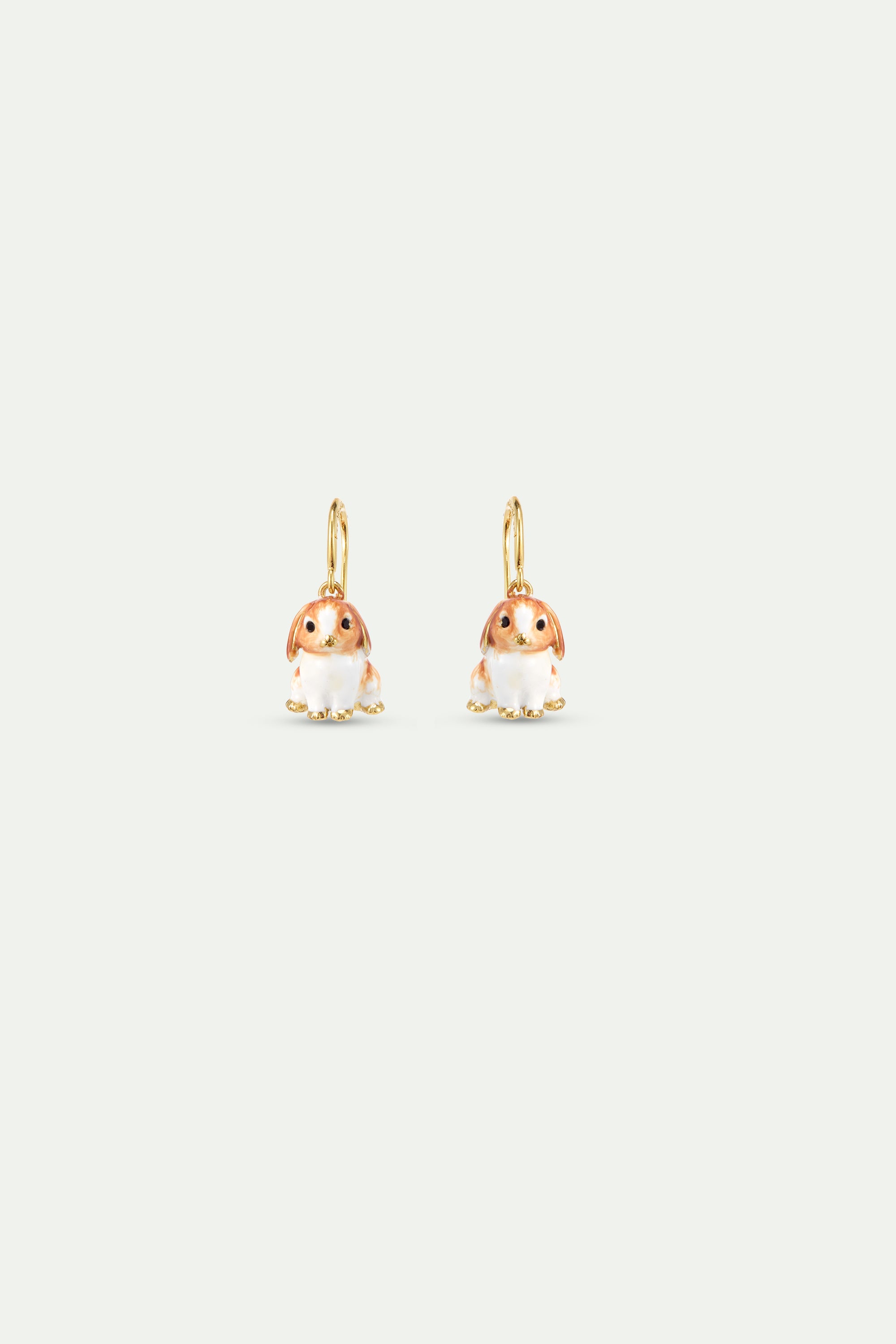 Hook Earrings rabbit LES NEREIDES LOVE ANIMALS