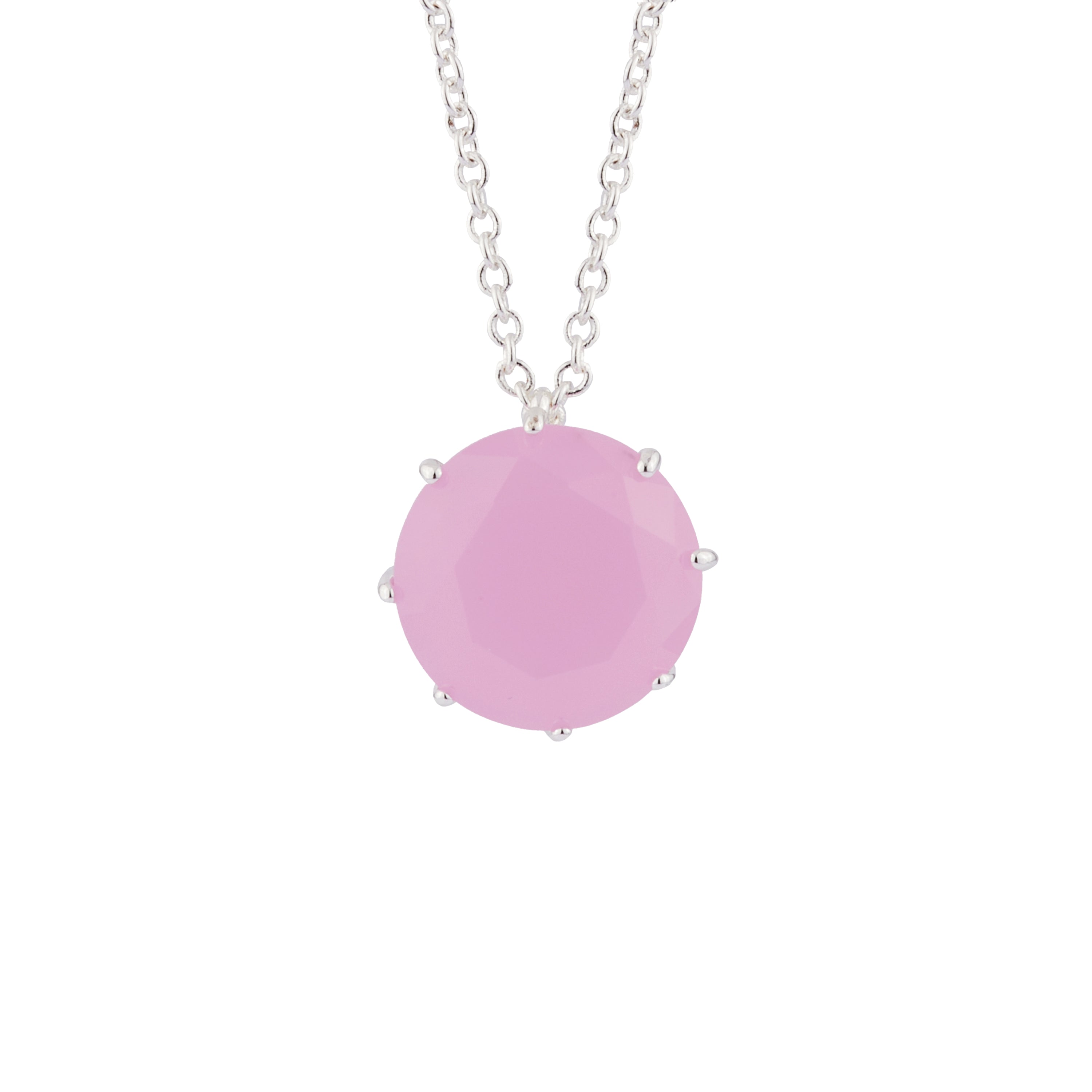 One pink stone La Diamnatine long necklace