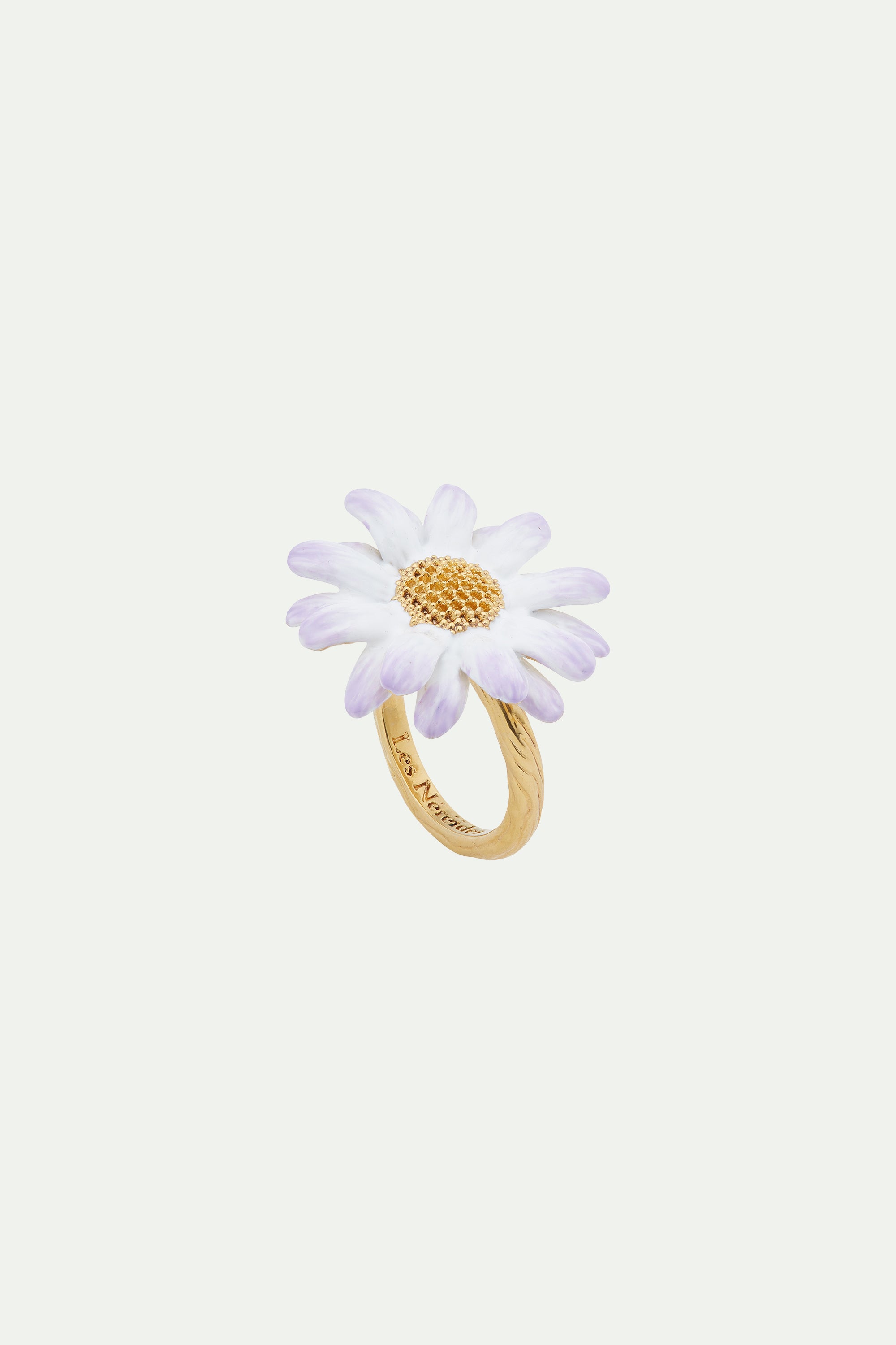 Aster flower fine ring