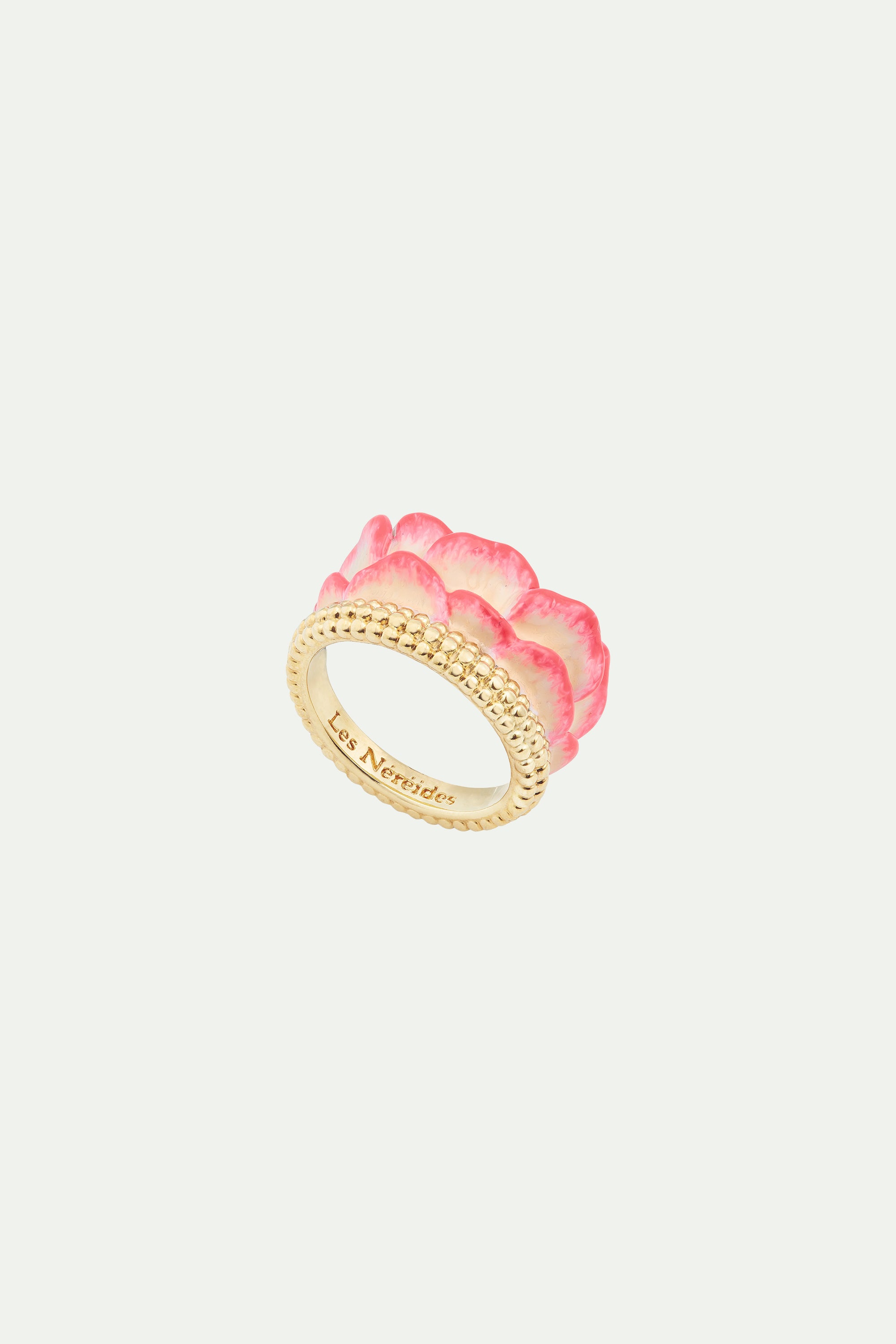 Wild rose petal ring