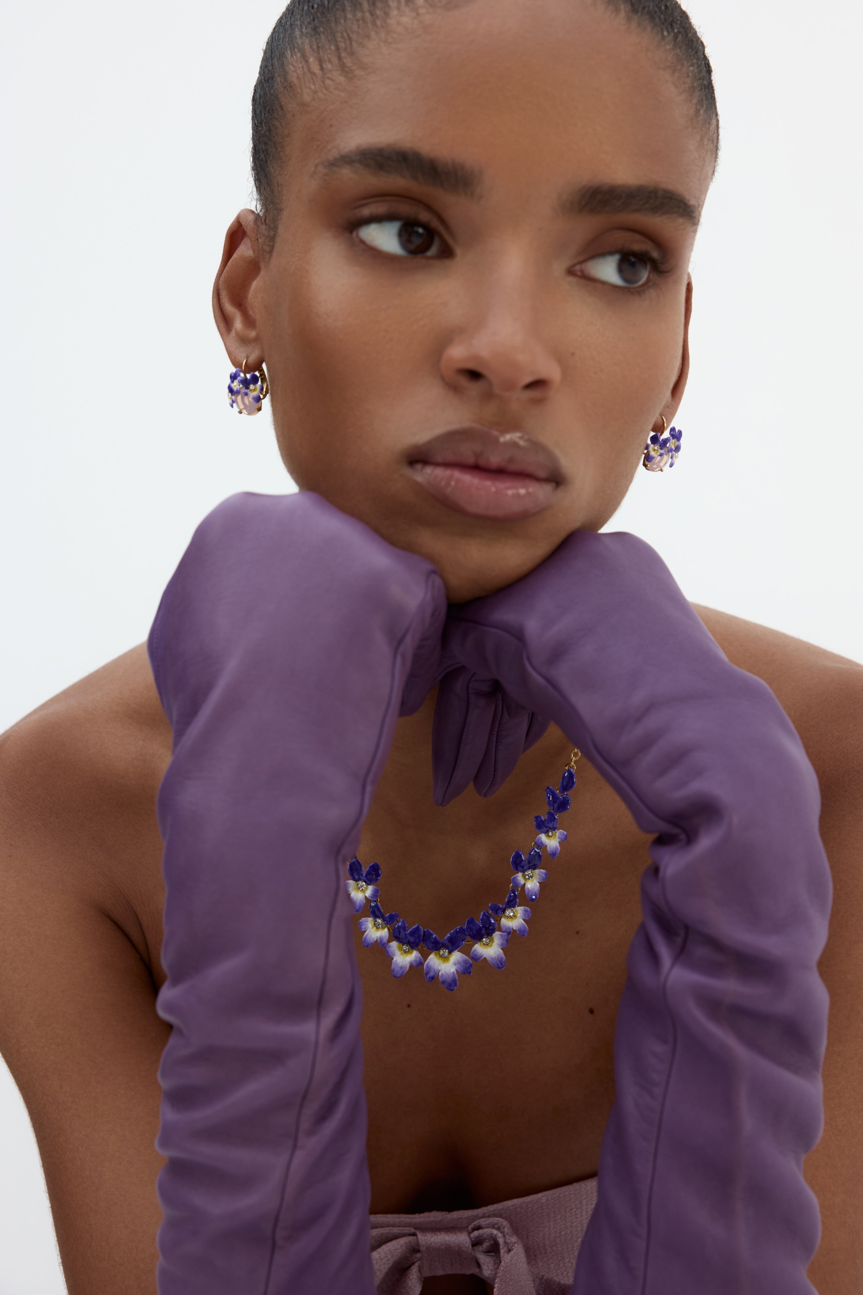 Sleeper Earrings CHAMPS DE VIOLETTES
