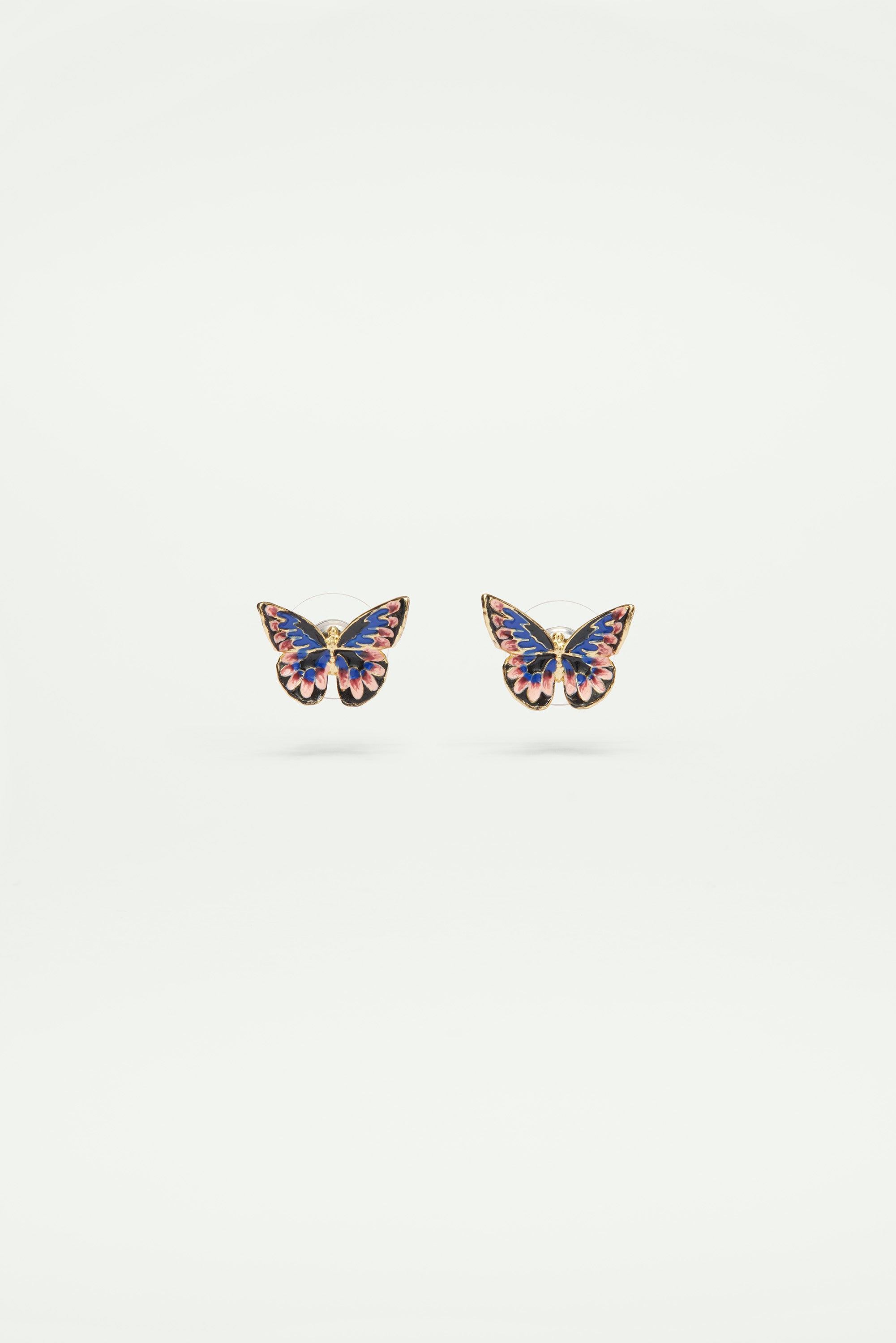 Japanese Emperor butterfly earrings