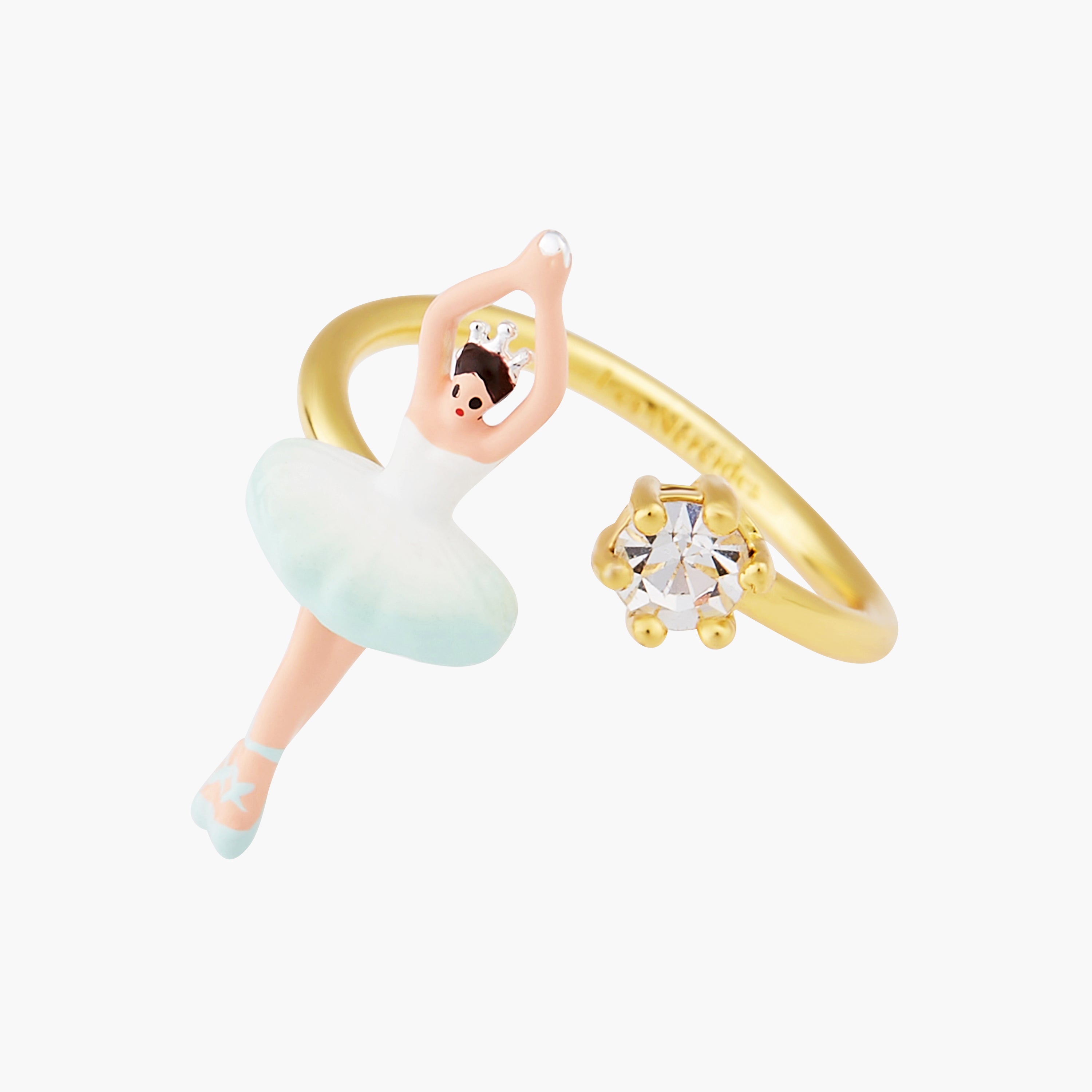 Ballerina adjustable ring