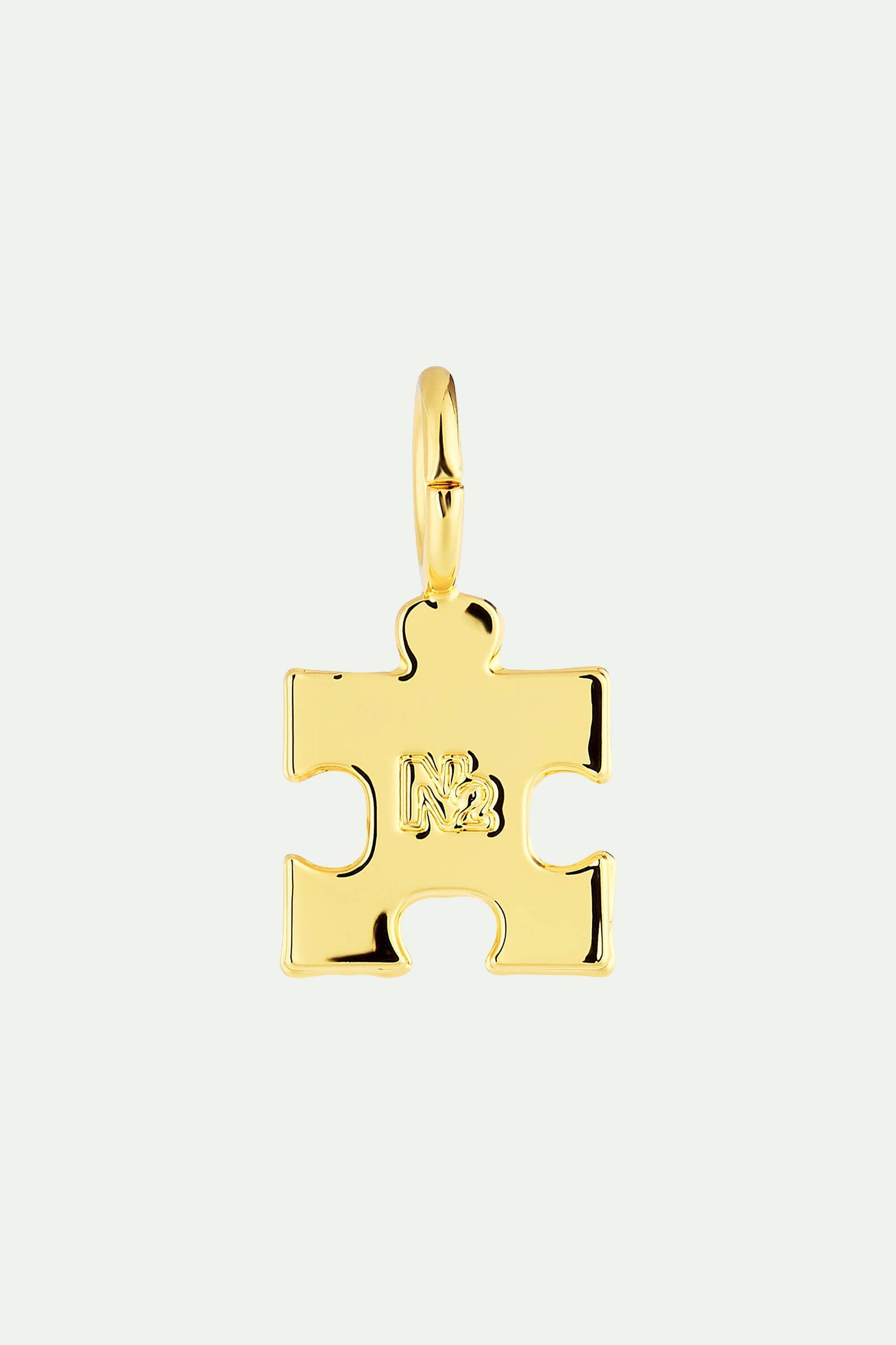 Puzzle piece charm