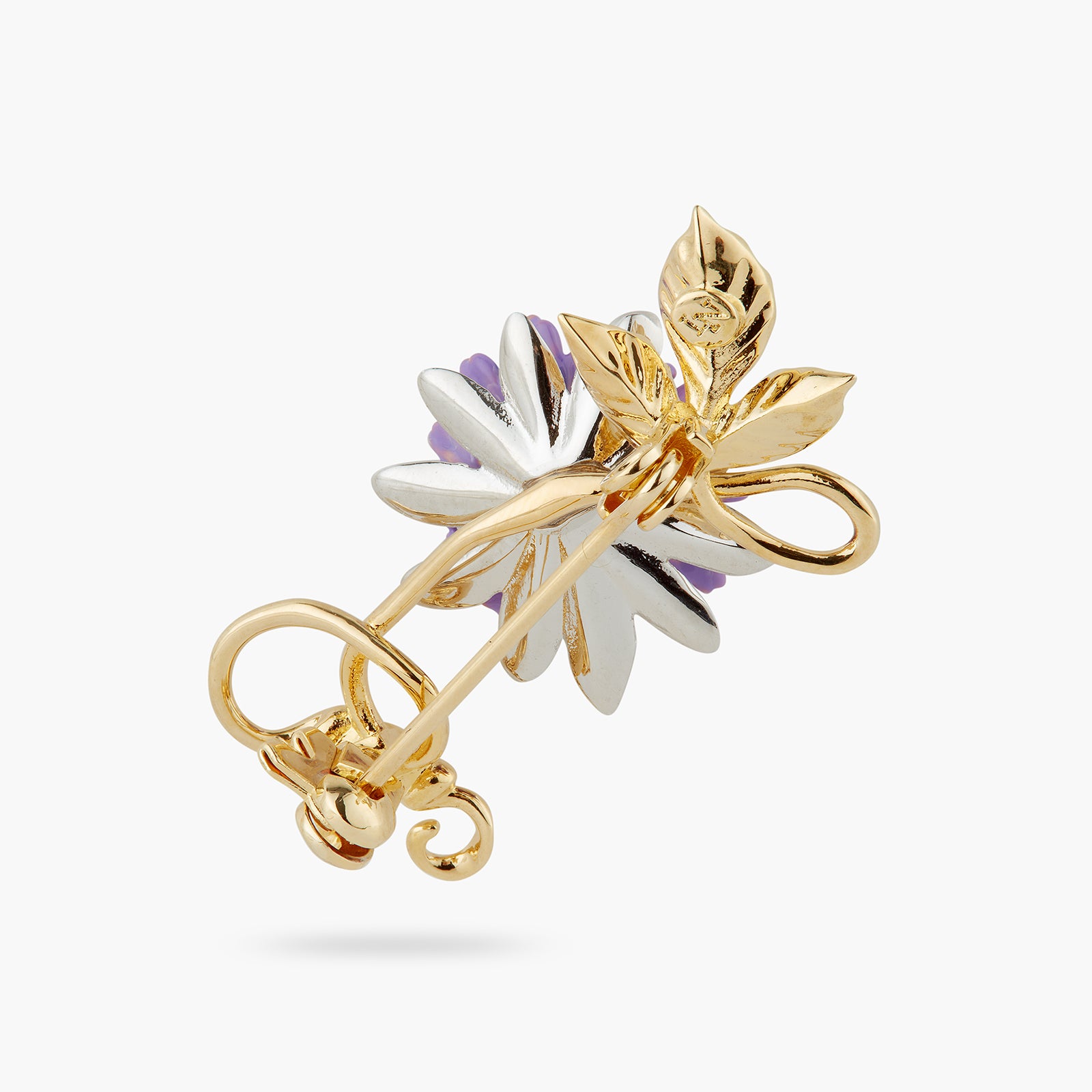 Passionflower brooch