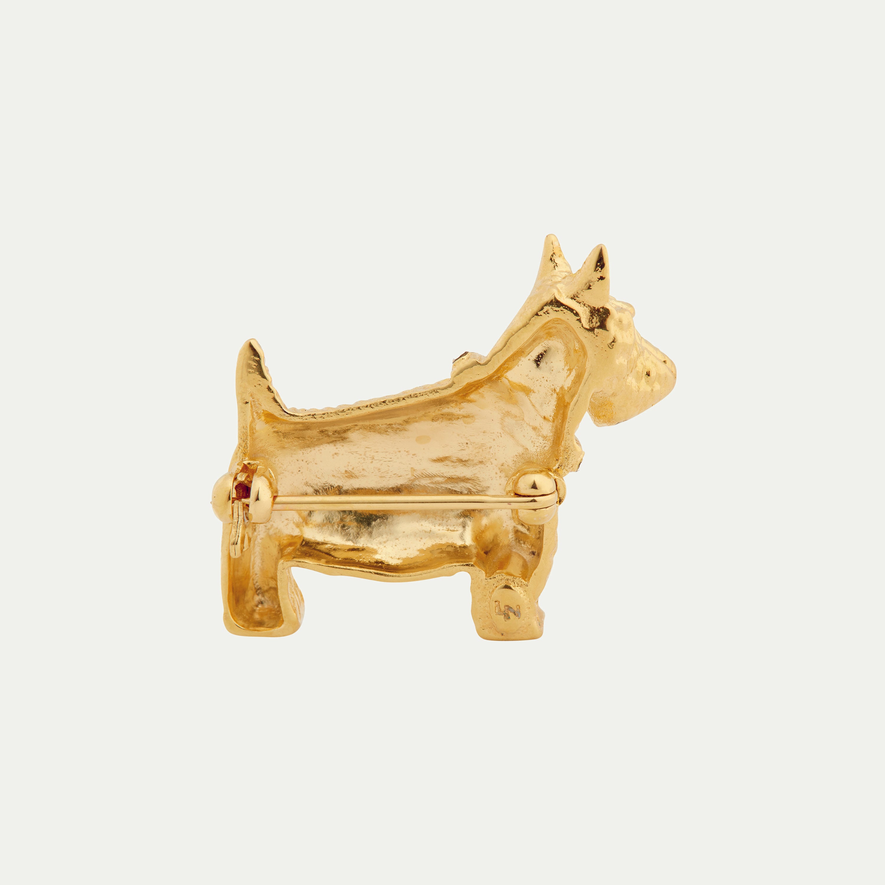 Westie brooch