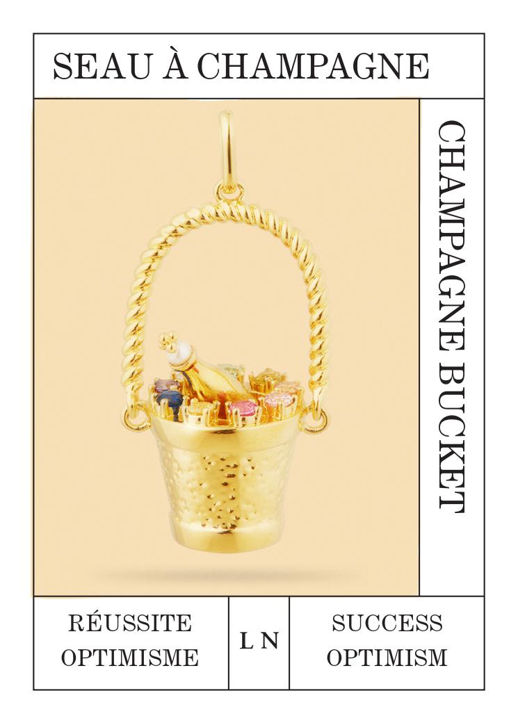 Champagne bucket pendant