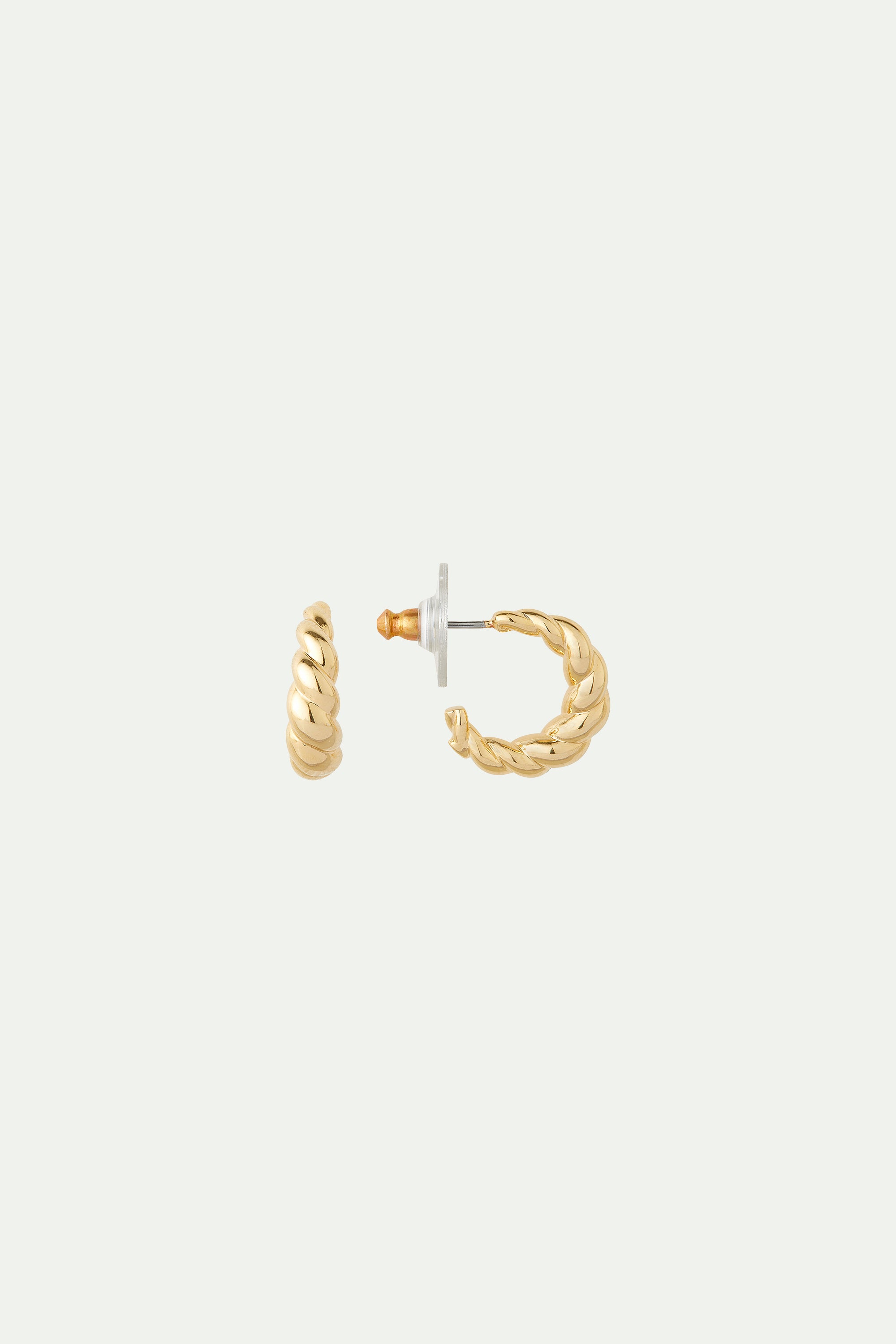 Mariner link chain hoop earrings