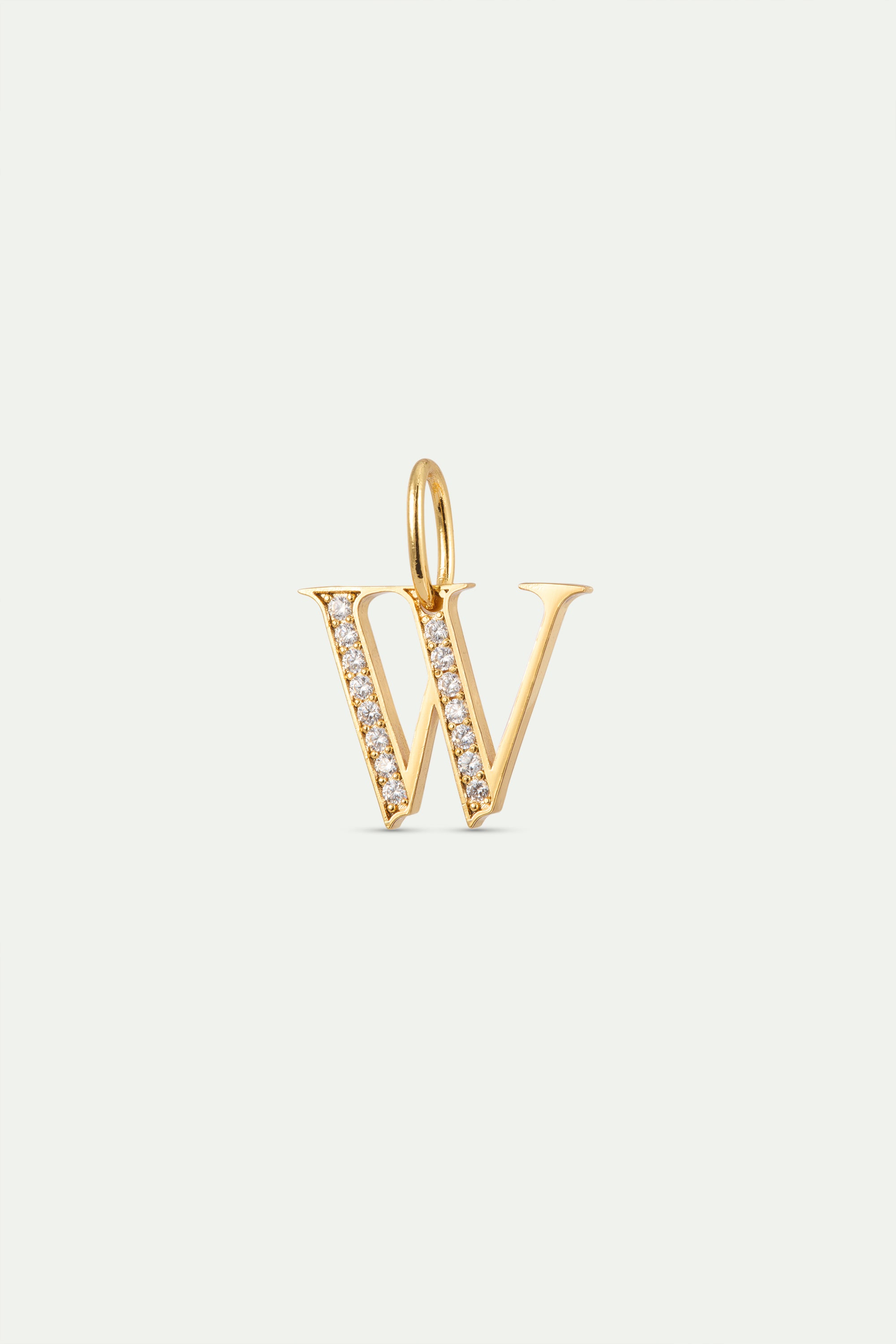 Pendant LES PENDENTIFS Alphabet W