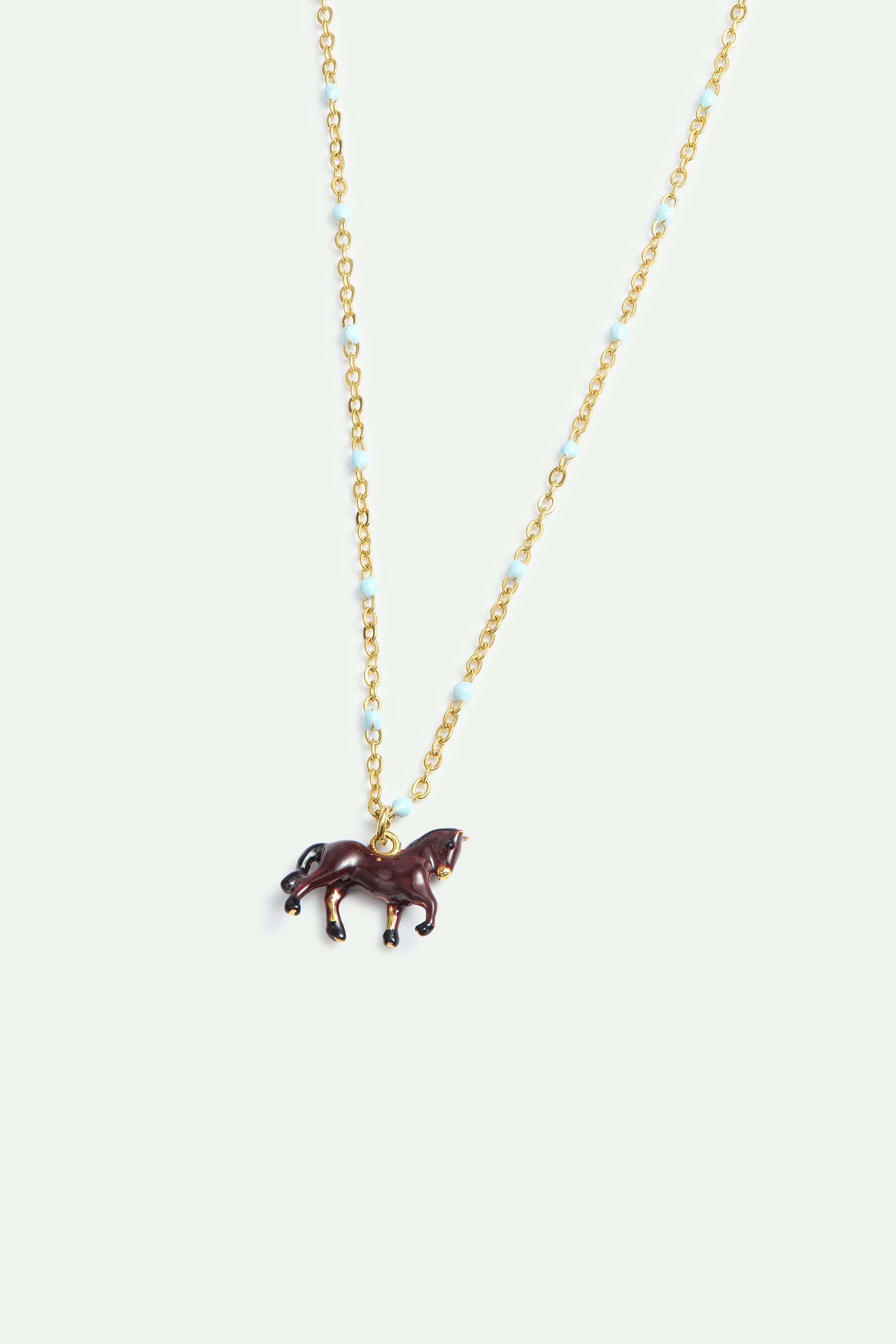 Necklace horse LES NEREIDES LOVE ANIMALS