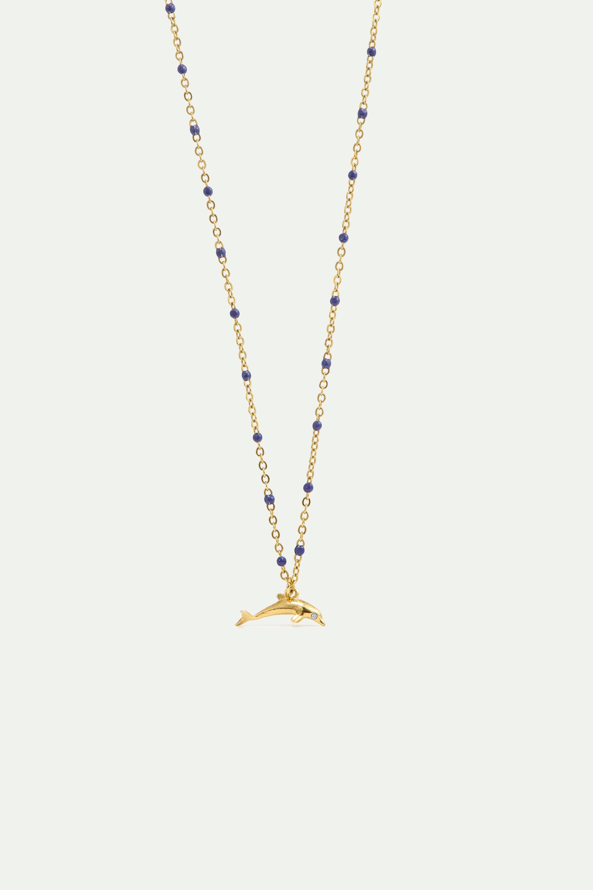 Necklace dolphin LES NEREIDES LOVE ANIMALS