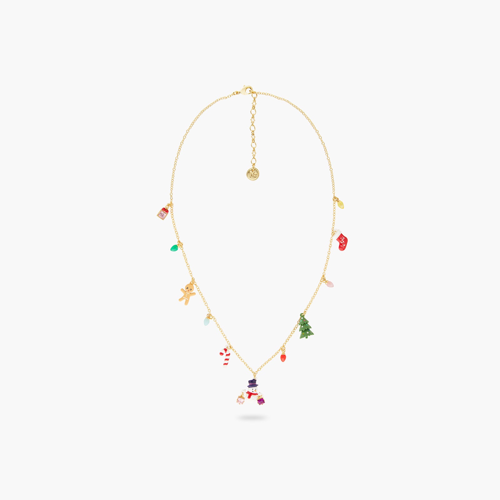 Santa's Party multi element pendant necklace