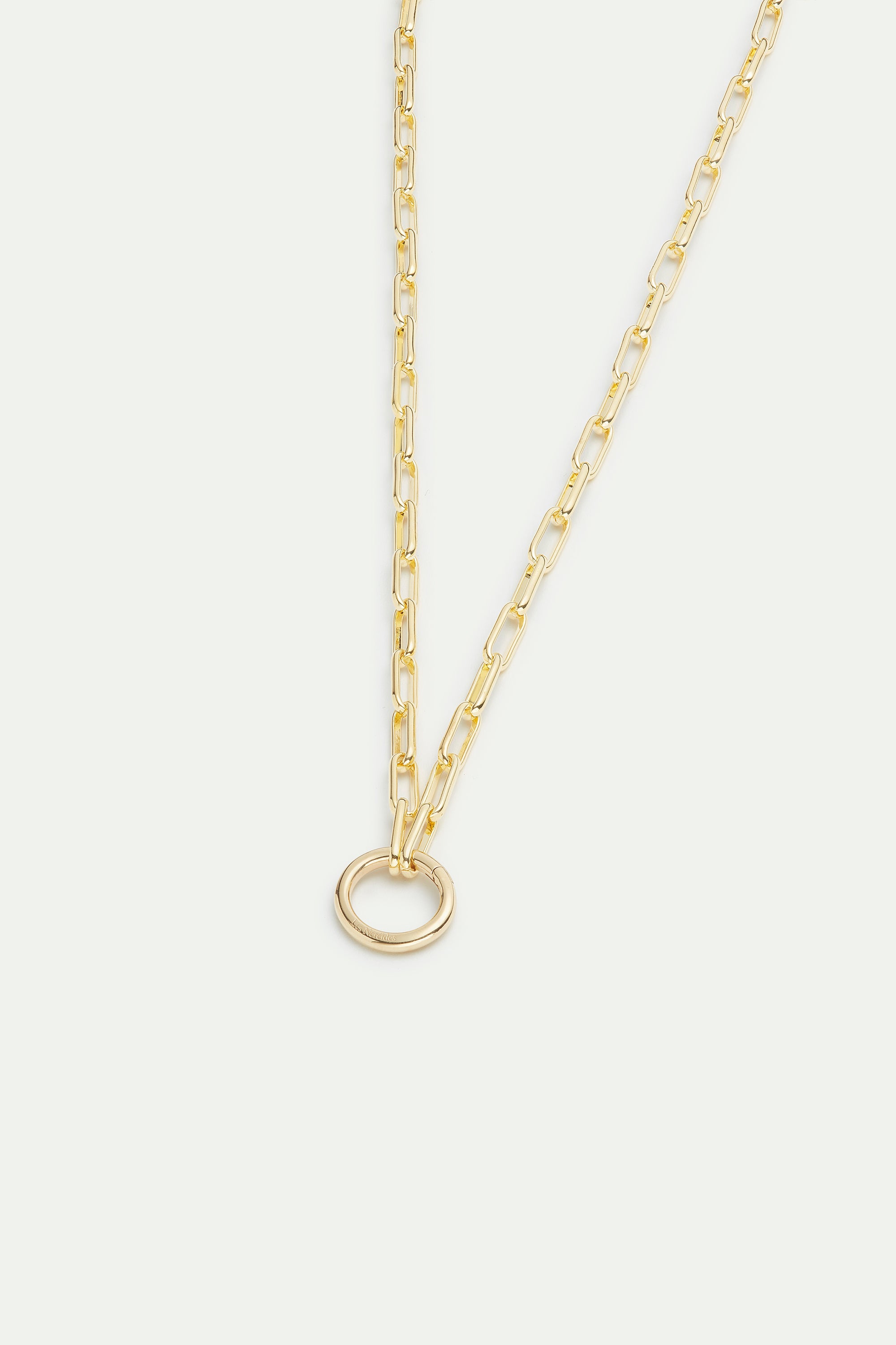 Rectangle link necklace chain