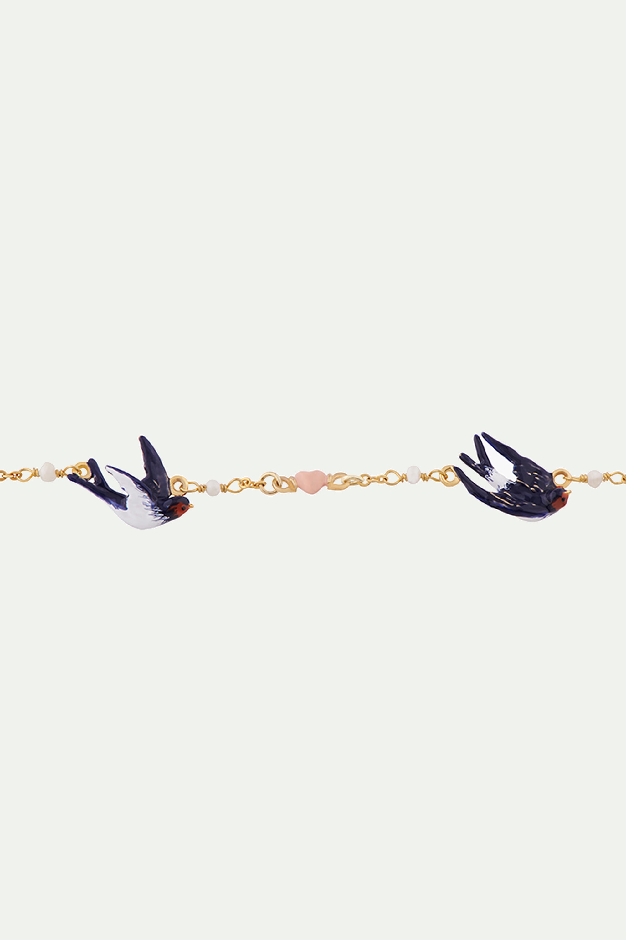 Flying Swallows Chain Bracelet