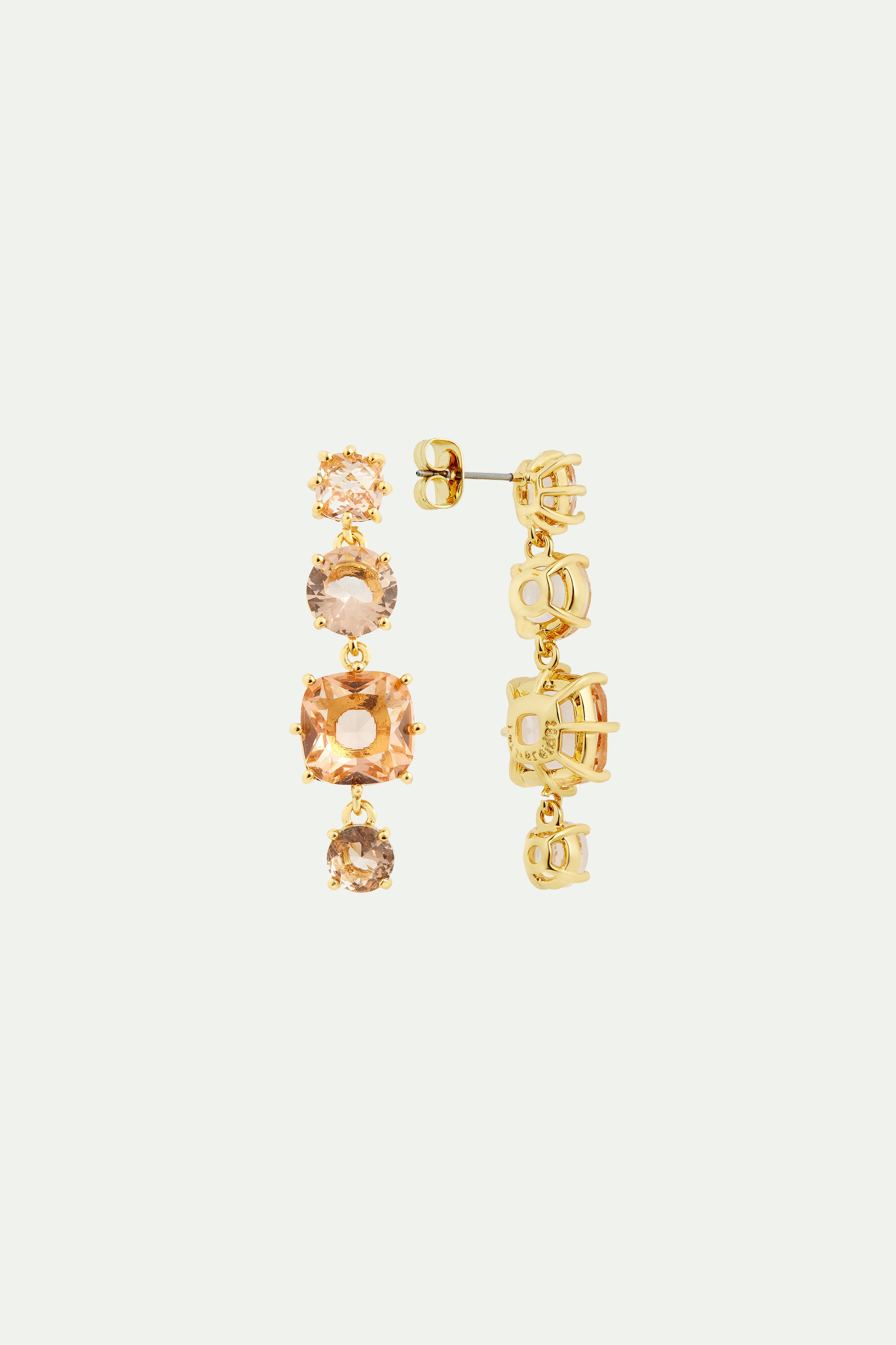 Post Earrings LA DIAMANTINE Fleurs des Poètes
