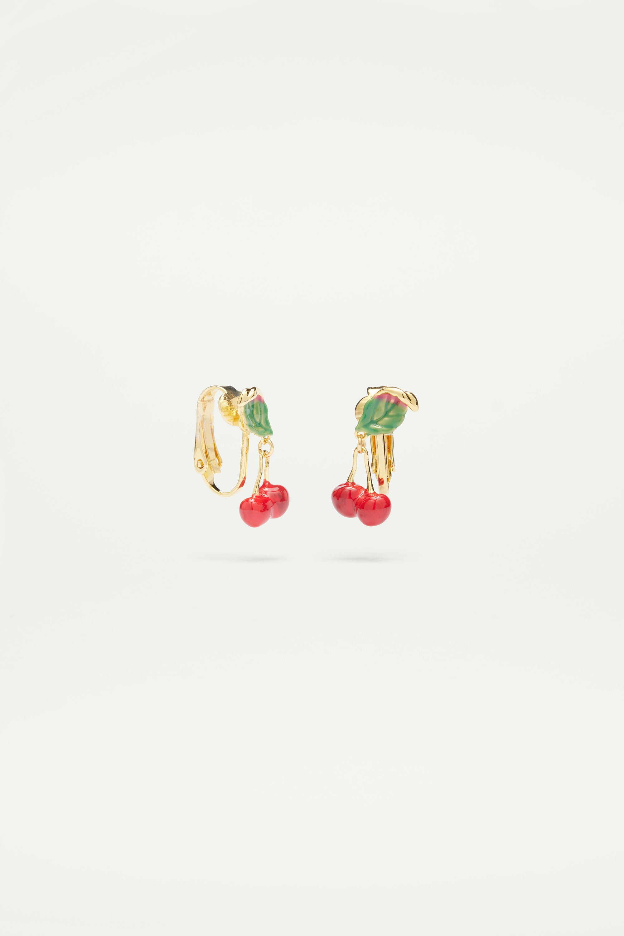 Small Cherries Clip-on Earrings