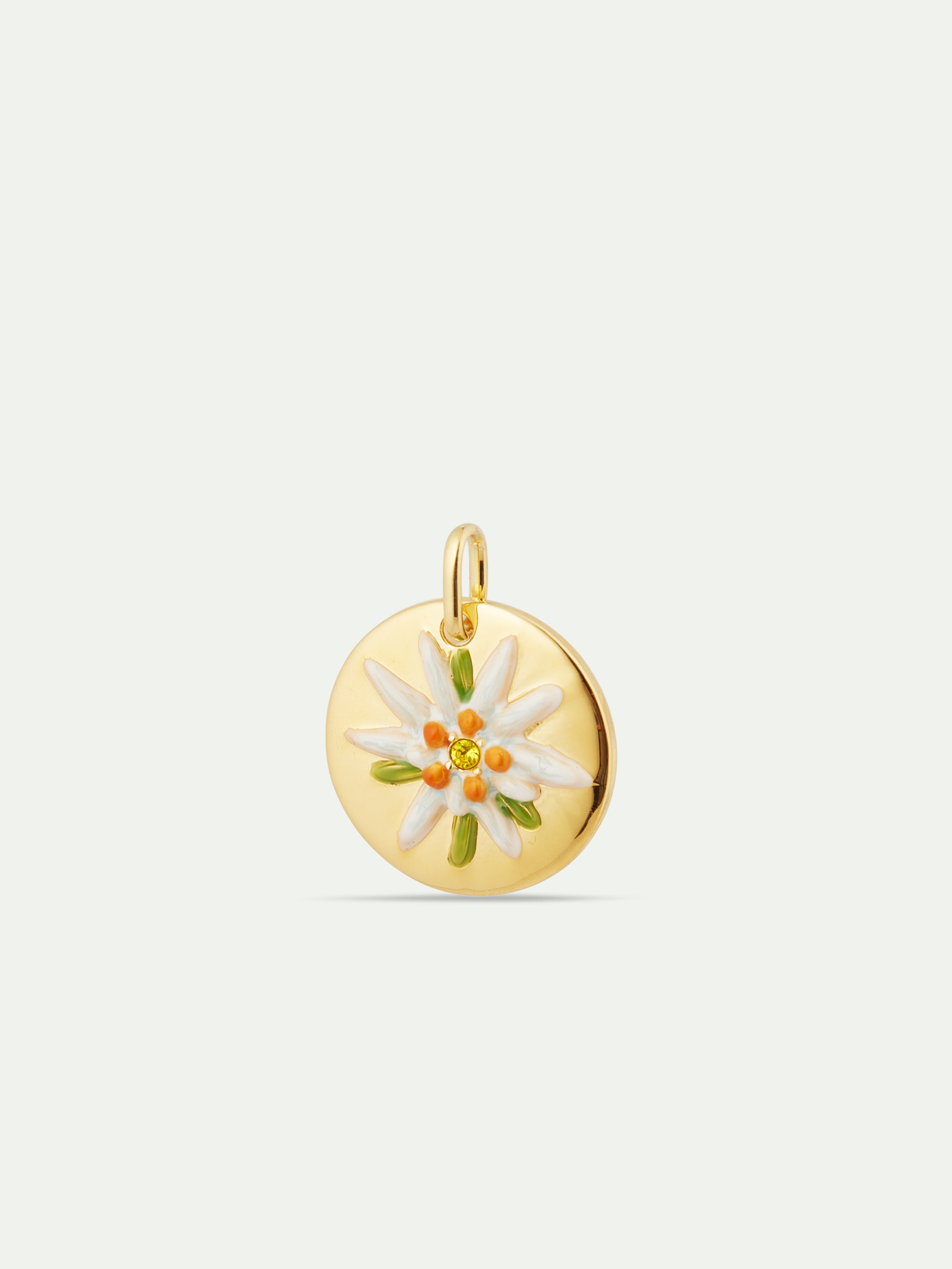 Edelweiss flower pendant