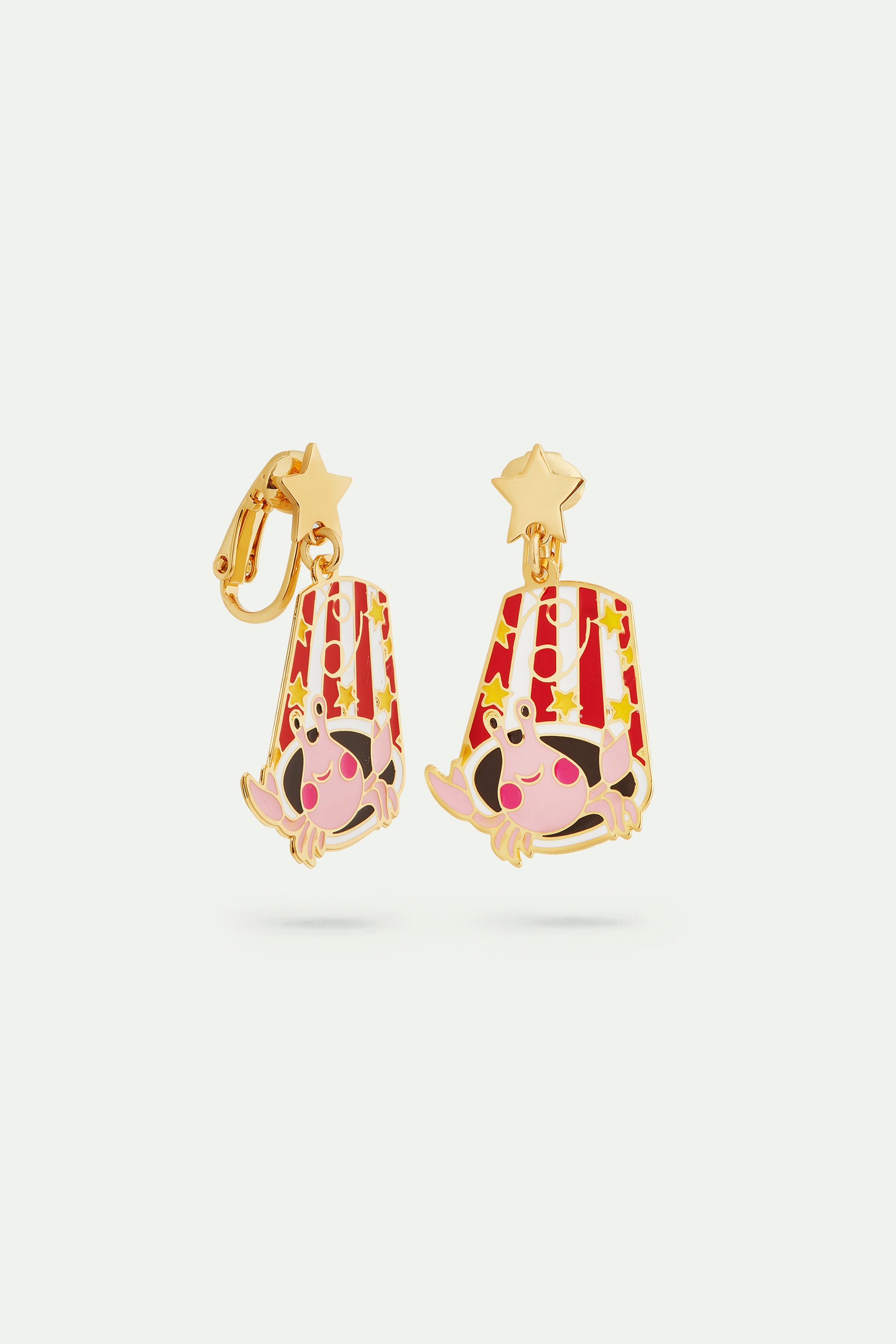 Cancer astrological sign earrings