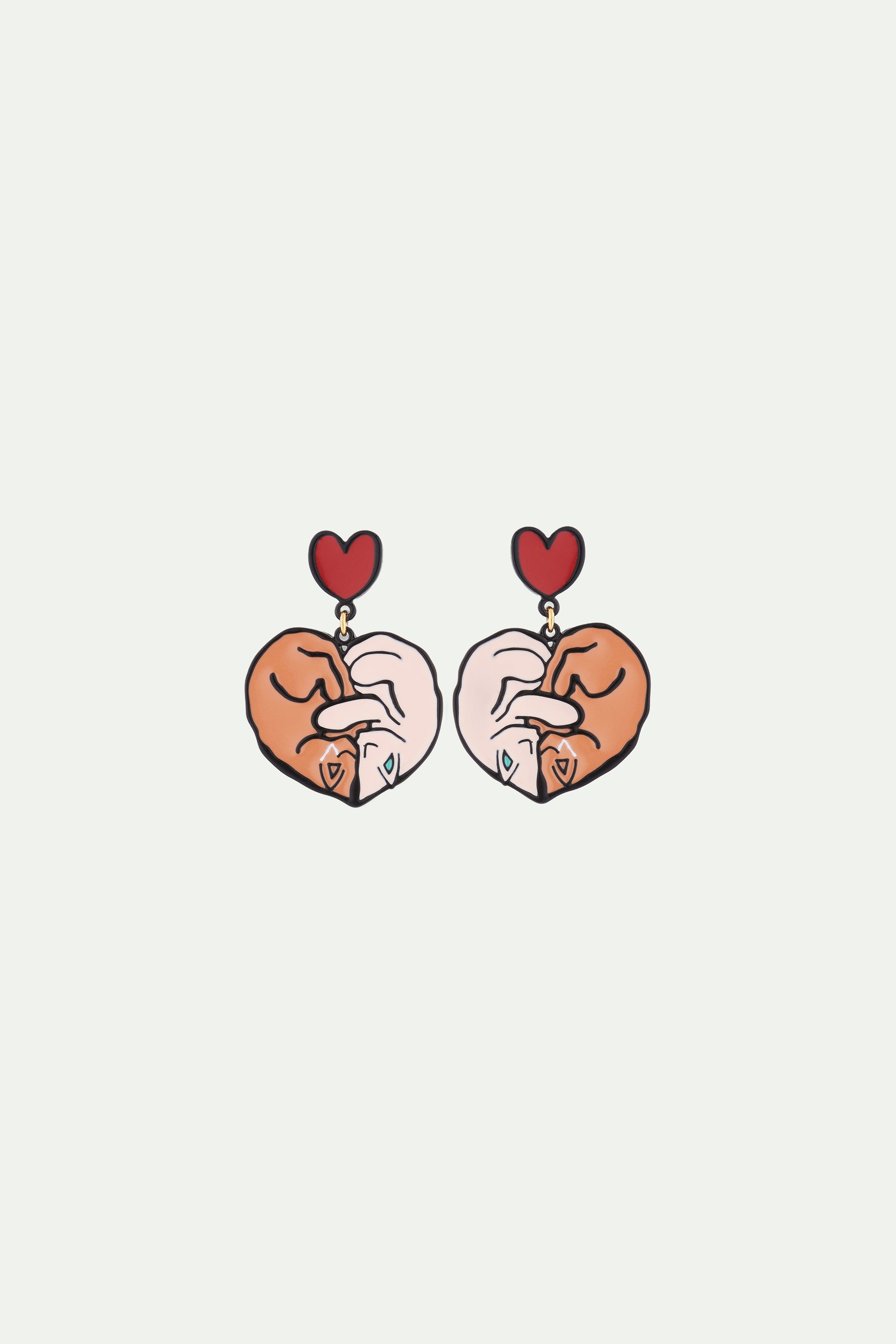 Cat Love Stud Earrings