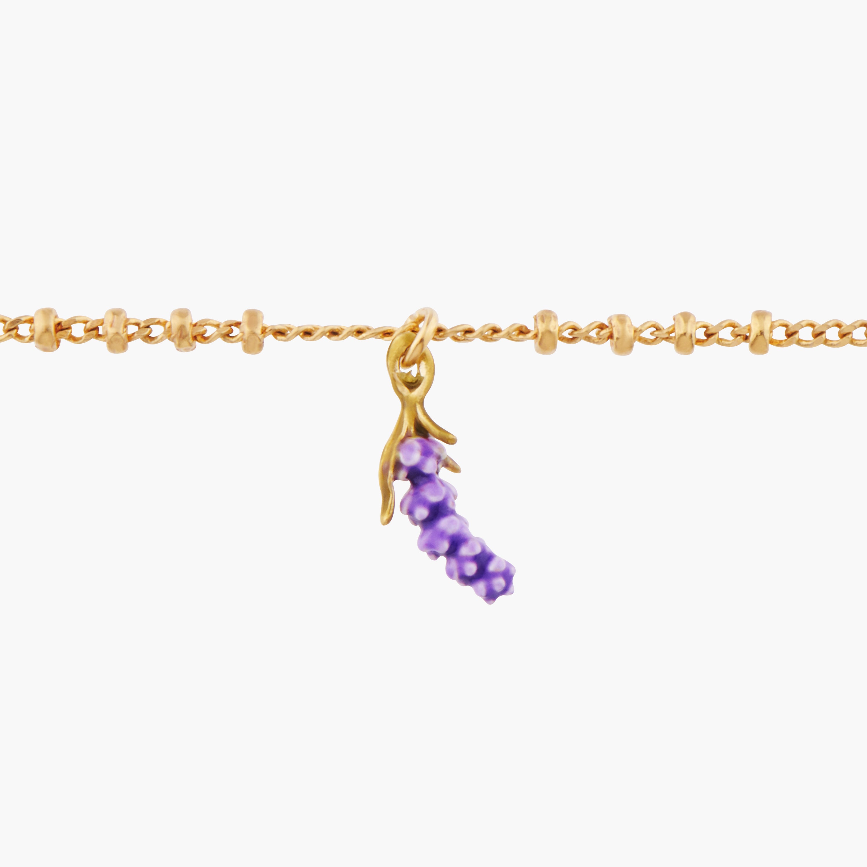 Lavander Charms Bracelet